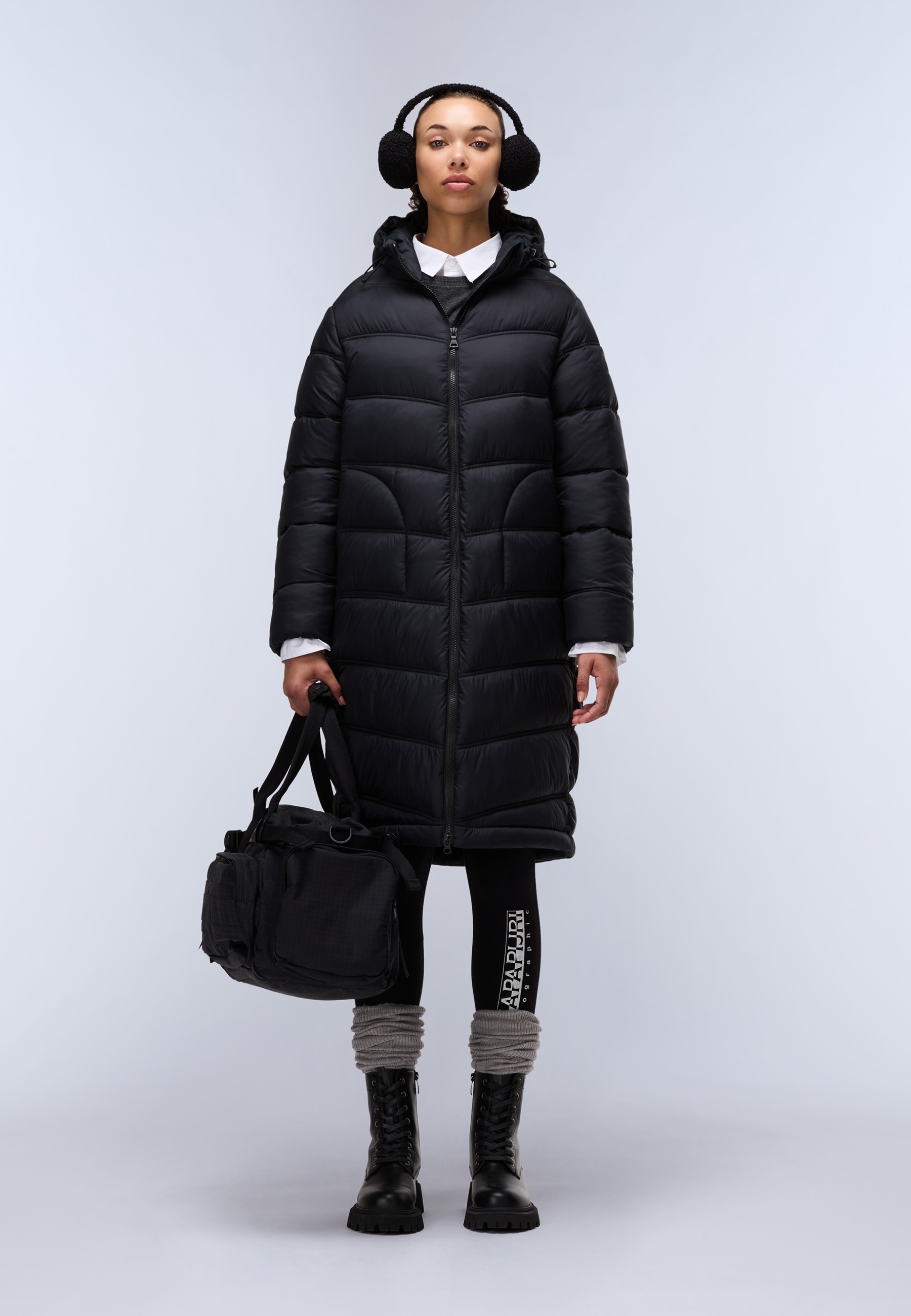 Image of Napapijri Steppjacke "A-EGA L W 941" mit Kapuze mit