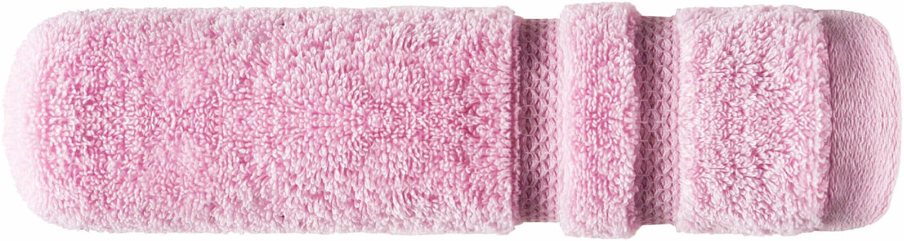 Egeria Serviettes »Micro Touch« Streifenbordüre, extrem saugfähig & flauschig, 100% Baumwolle