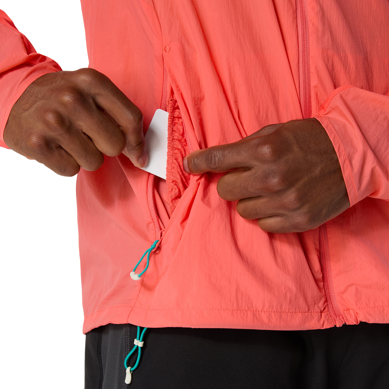 Asics Regenjacke »ROAD PACKABLE JACKET«, mit Kapuze