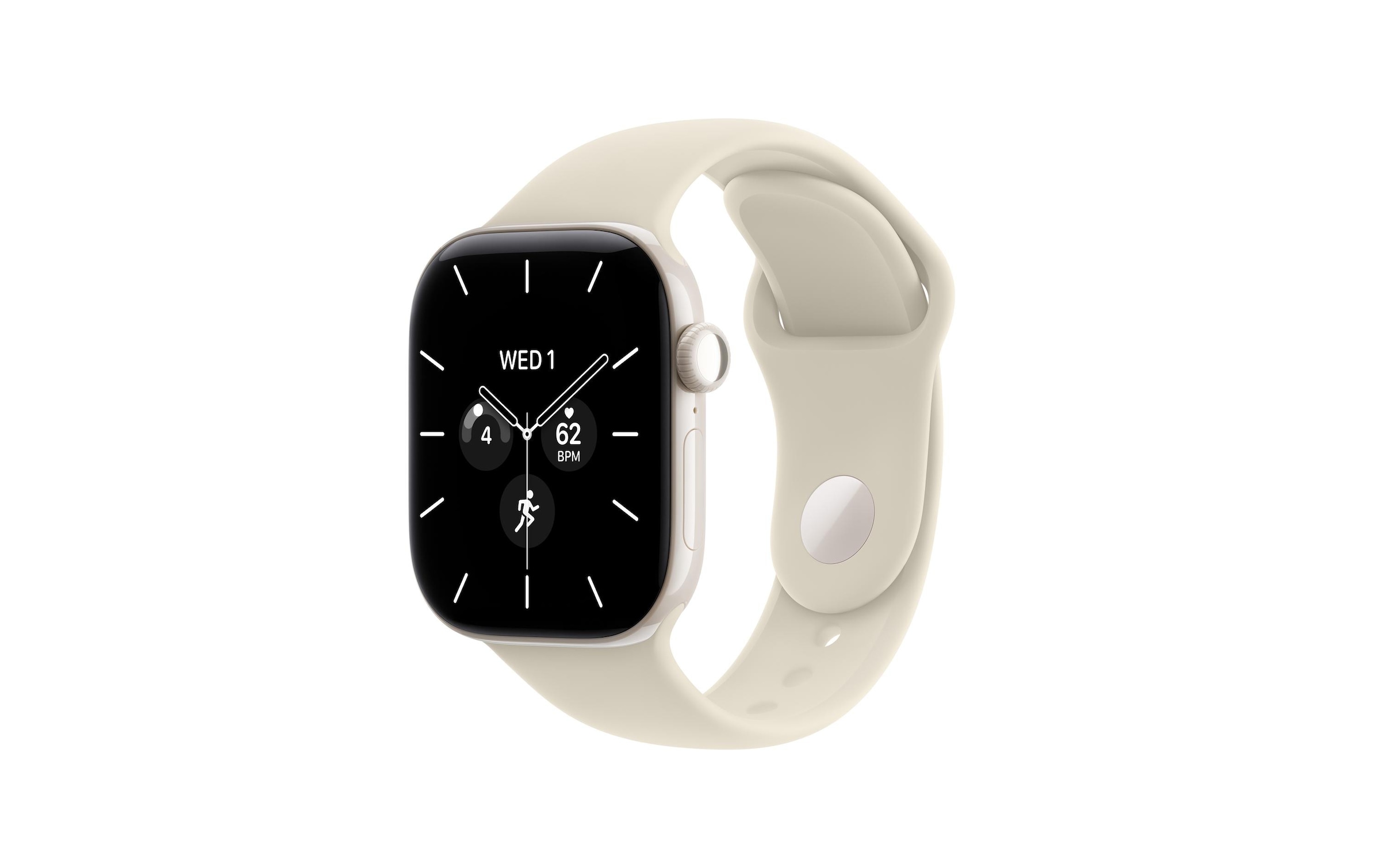 Apple Smartwatch »Apple Watch S12 CEL Ceramic, Sportband «(42/ 1,65 ″)