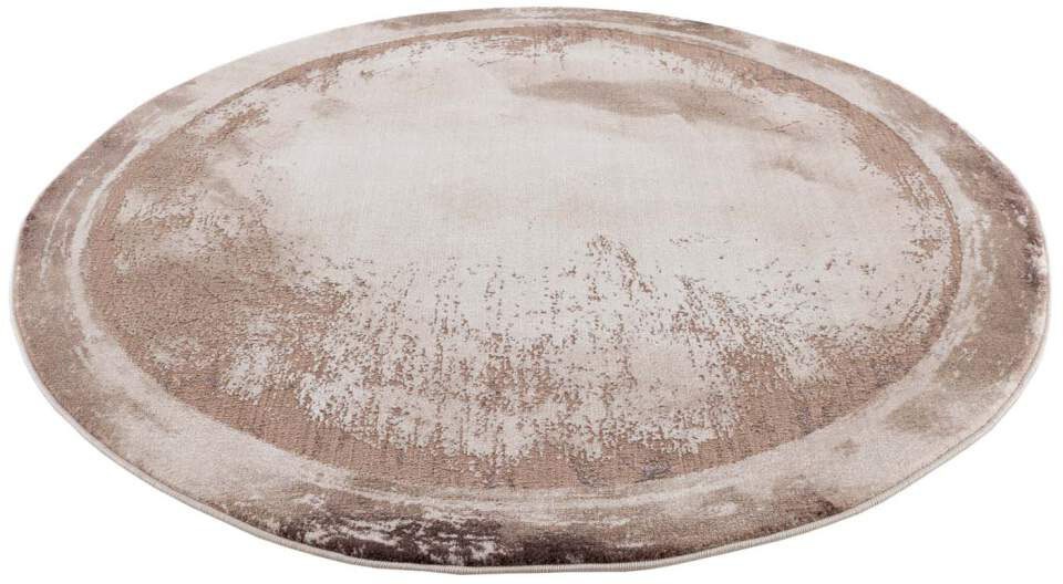 Image of Carpet City Teppich »Noa 9330«, rund, 11 mm Höhe, Kurzflor, Modern, Weicher For, Pflegeleicht, ideal für Wohnzimmer & Schlafzimmer bei Ackermann Versand Schweiz