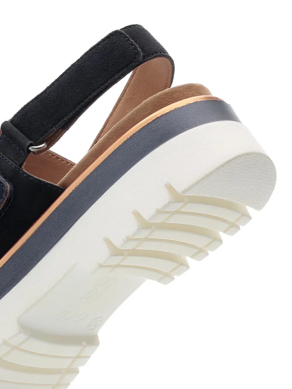 Ara Plateausandaletten »MALAGA«  , Plateausandale, Klettschuh in Bequemweite G (= weit)