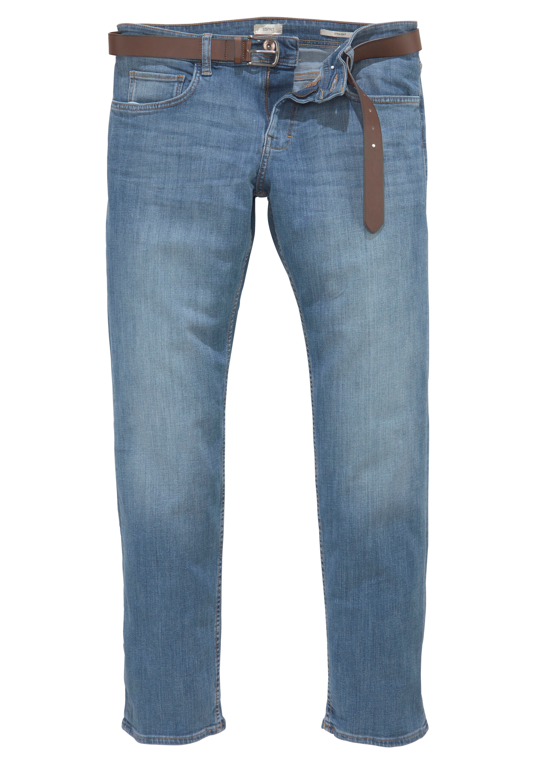 Image of Esprit 5-Pocket-Jeans, mit Gürtel bei Ackermann Versand Schweiz