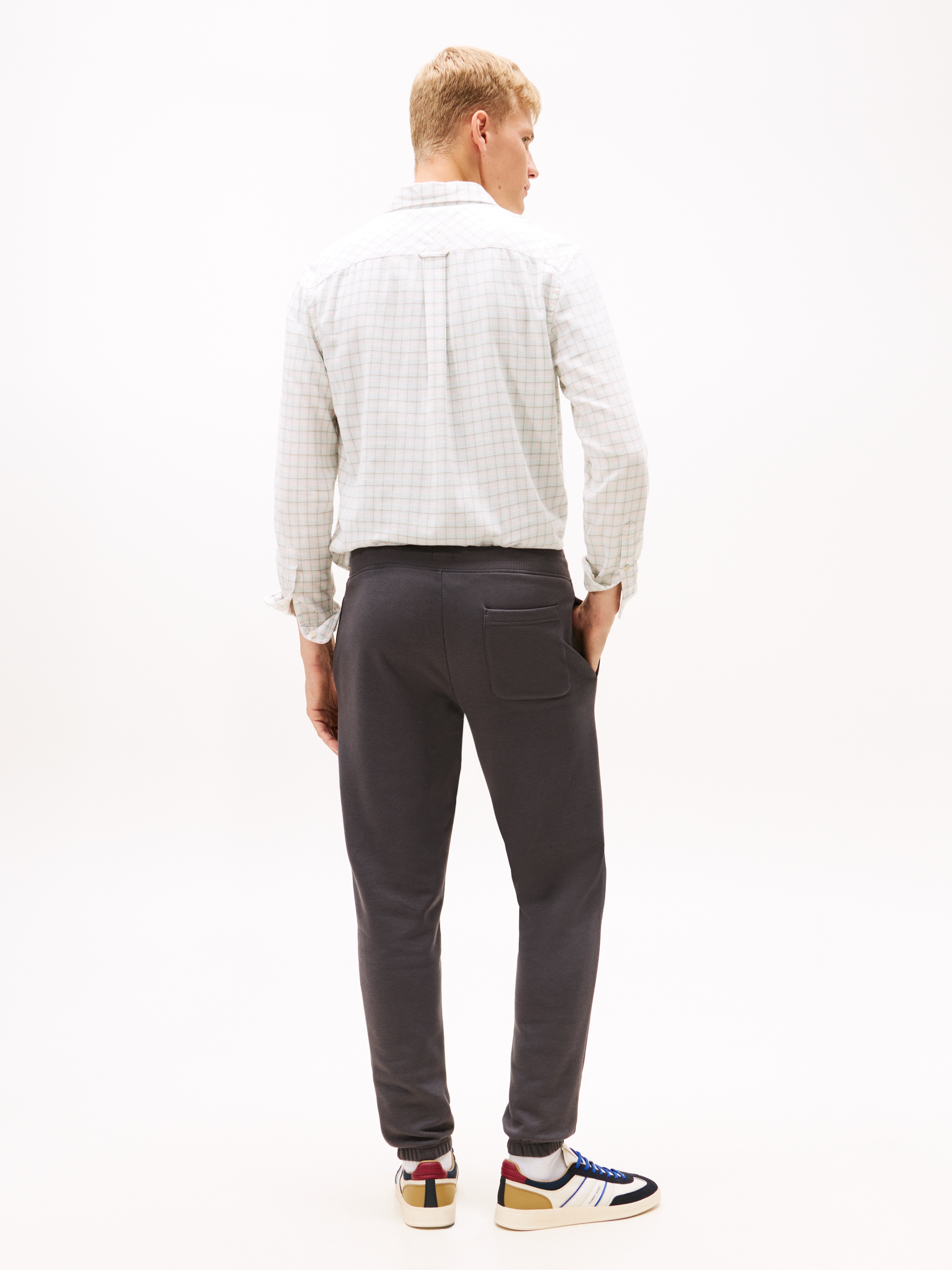 Tommy Jeans Pantalon sweat »TJM SLIM S FLAG SWEATPANT«  avec cordon de serrage
