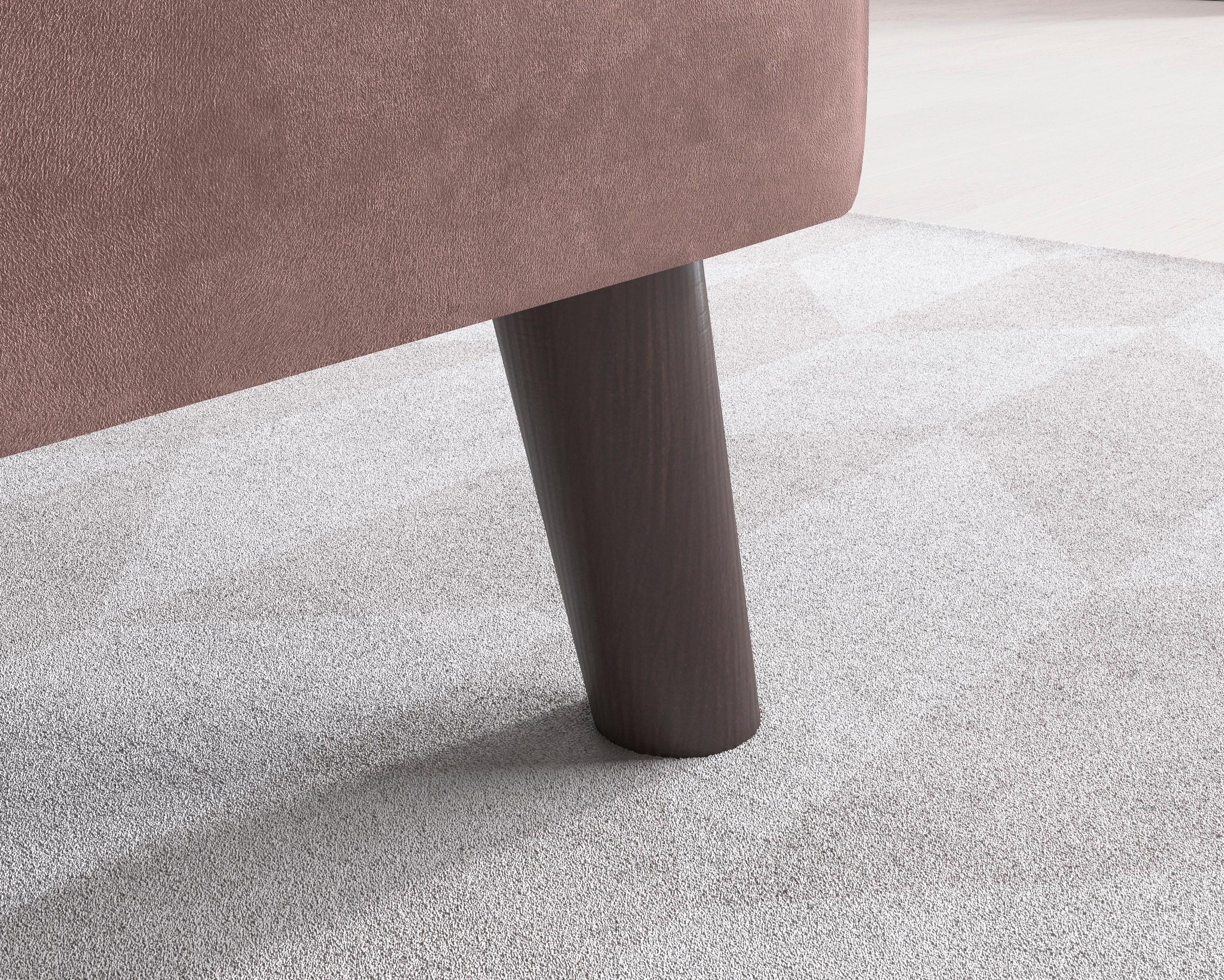 Home affaire Ecksofa »Laurentia, L-Form« mit 4 Zierkissen, Ottomane links oder rechts bestellbar