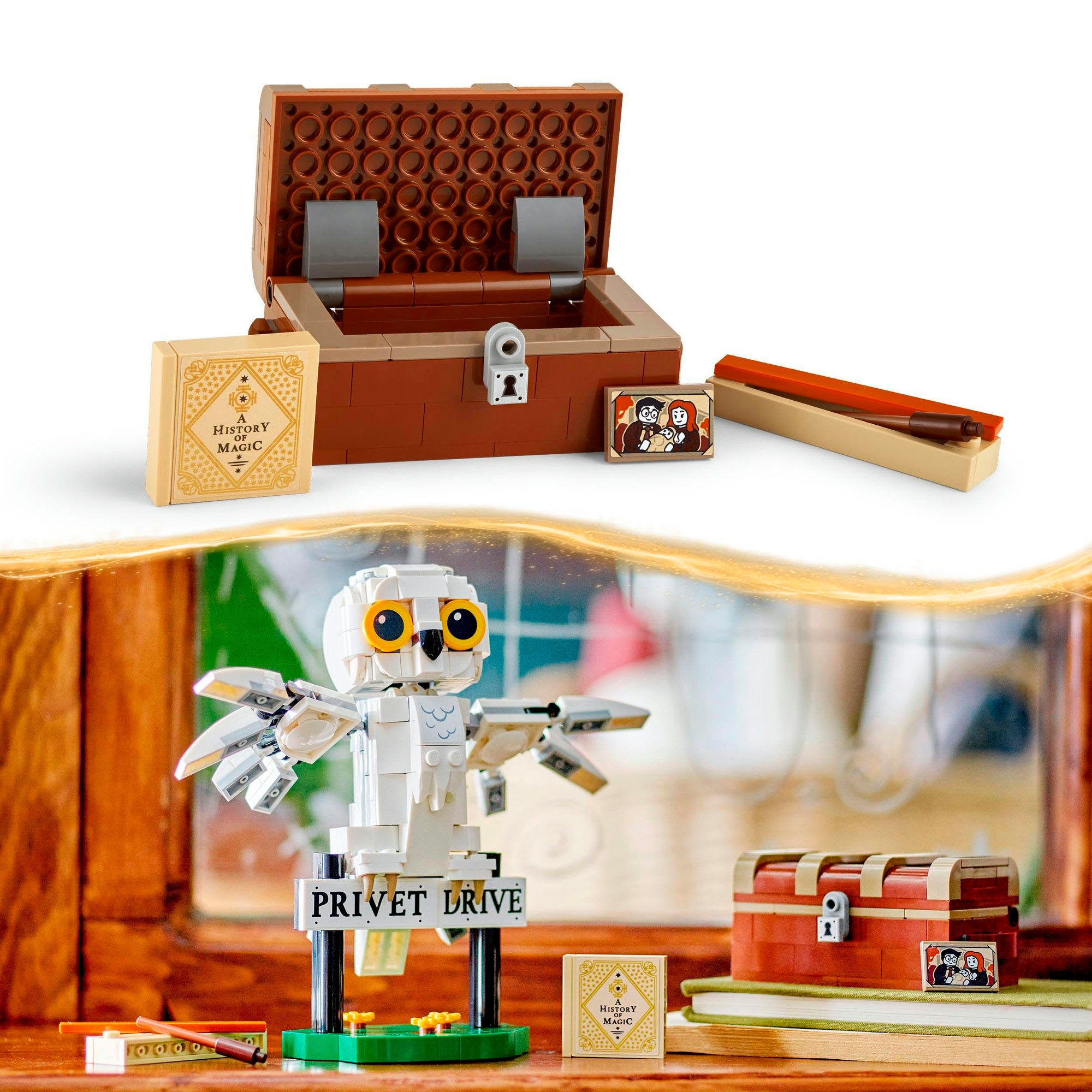 LEGO® Pions de construction »Hedwig™ im Ligusterweg 4 (76425), LEGO® Harry Potter™« Made in Europe