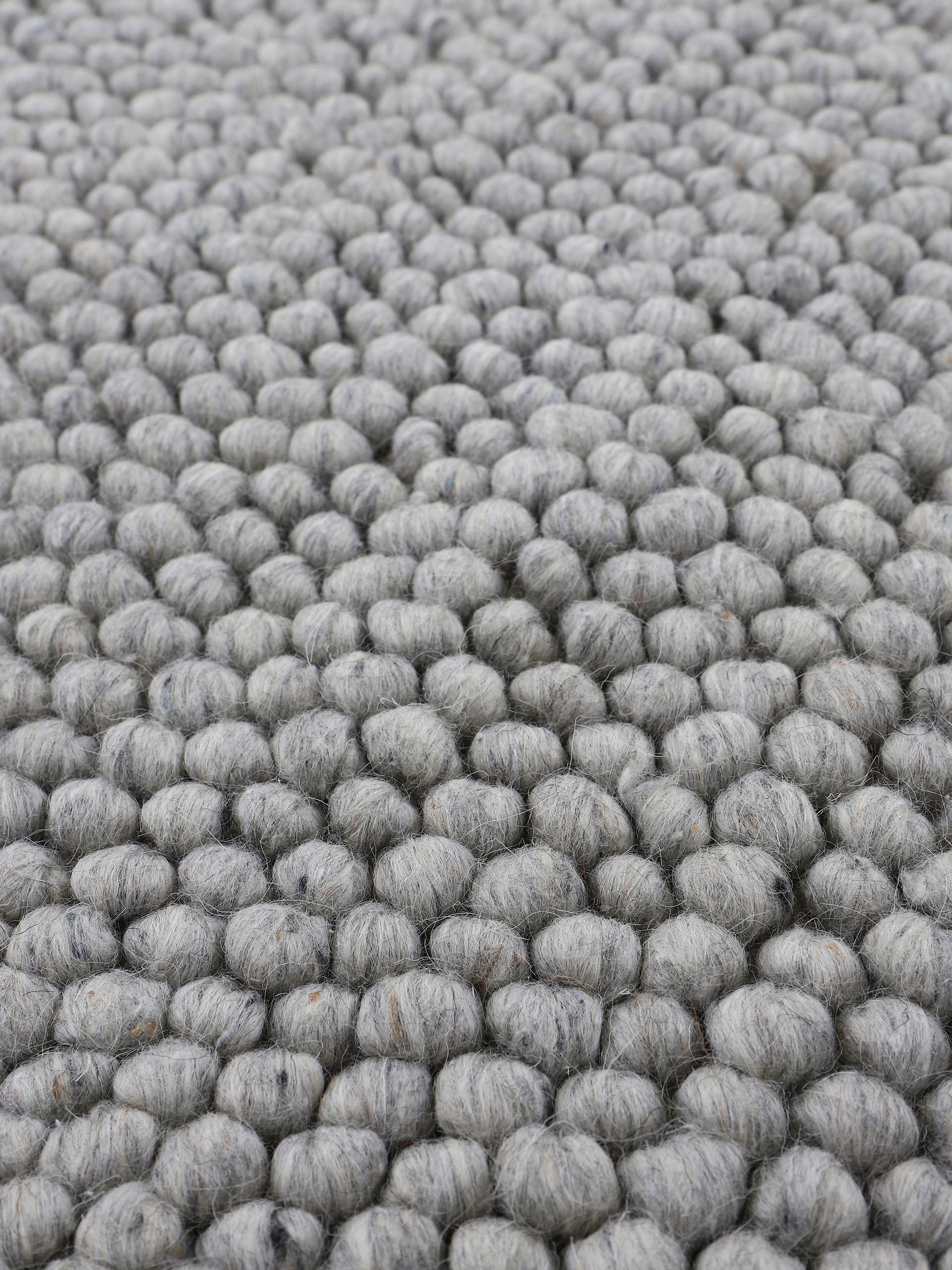 carpetfine Teppich »Calo«, rechteckig, 16 mm Höhe, Handweb Teppich, Uni Farben, meliert, handgewebt, 70% Wolle