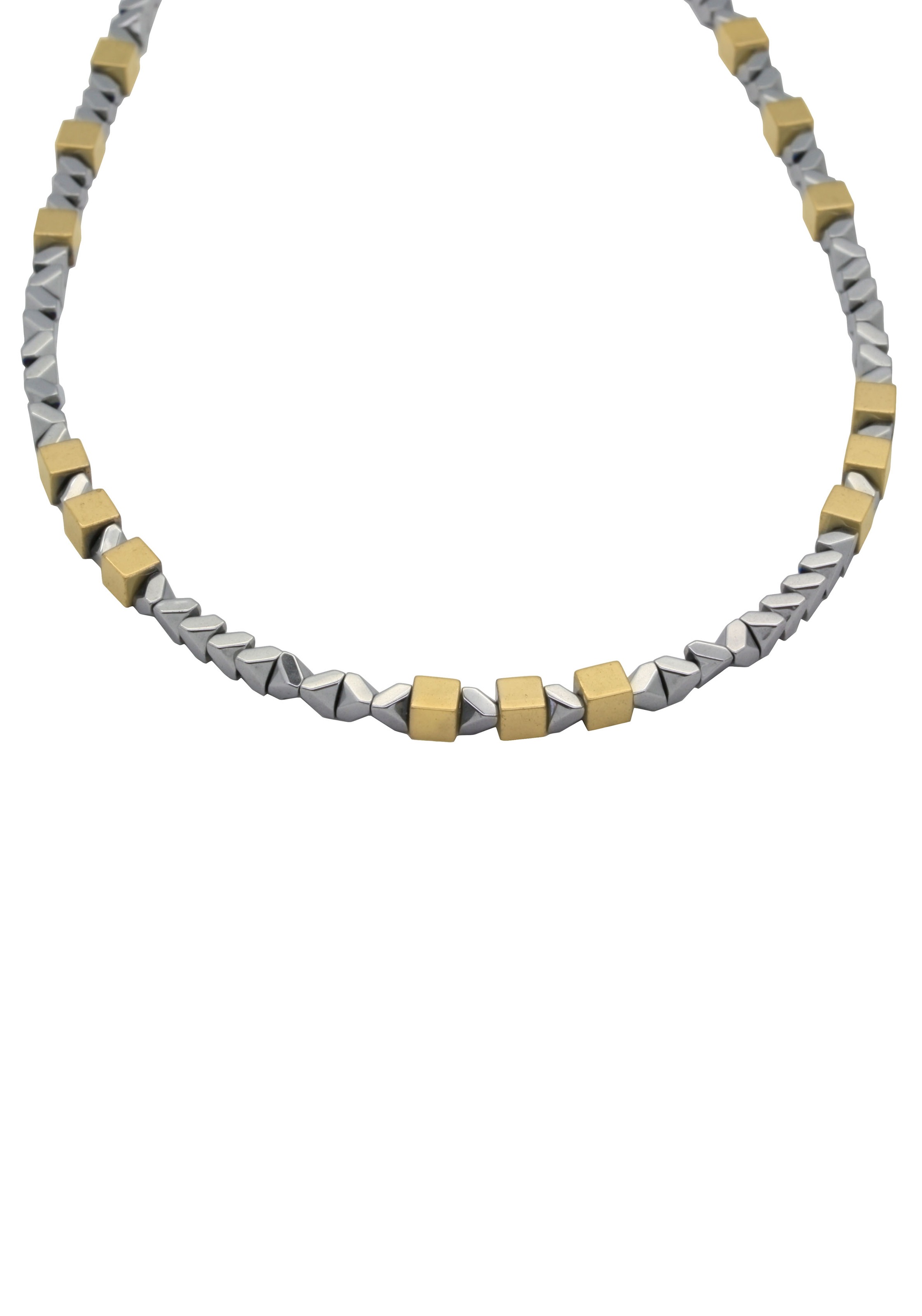 Image of Firetti Collier »veredelte Würfel, glänzend und massiv«, mit Hämatit, Made in Germany bei Ackermann Versand Schweiz