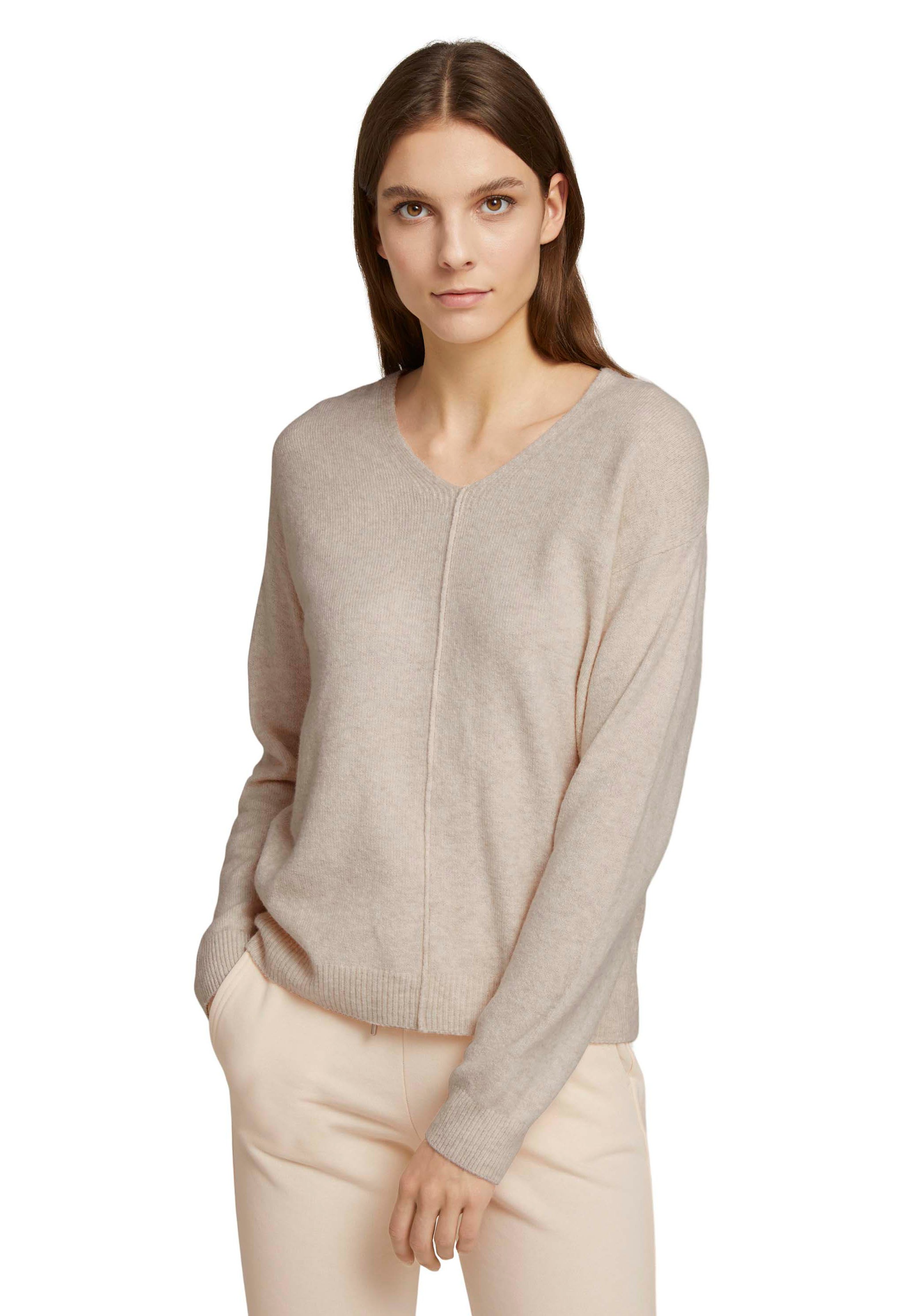 Image of TOM TAILOR Strickpullover, in Melange Optik bei Ackermann Versand Schweiz