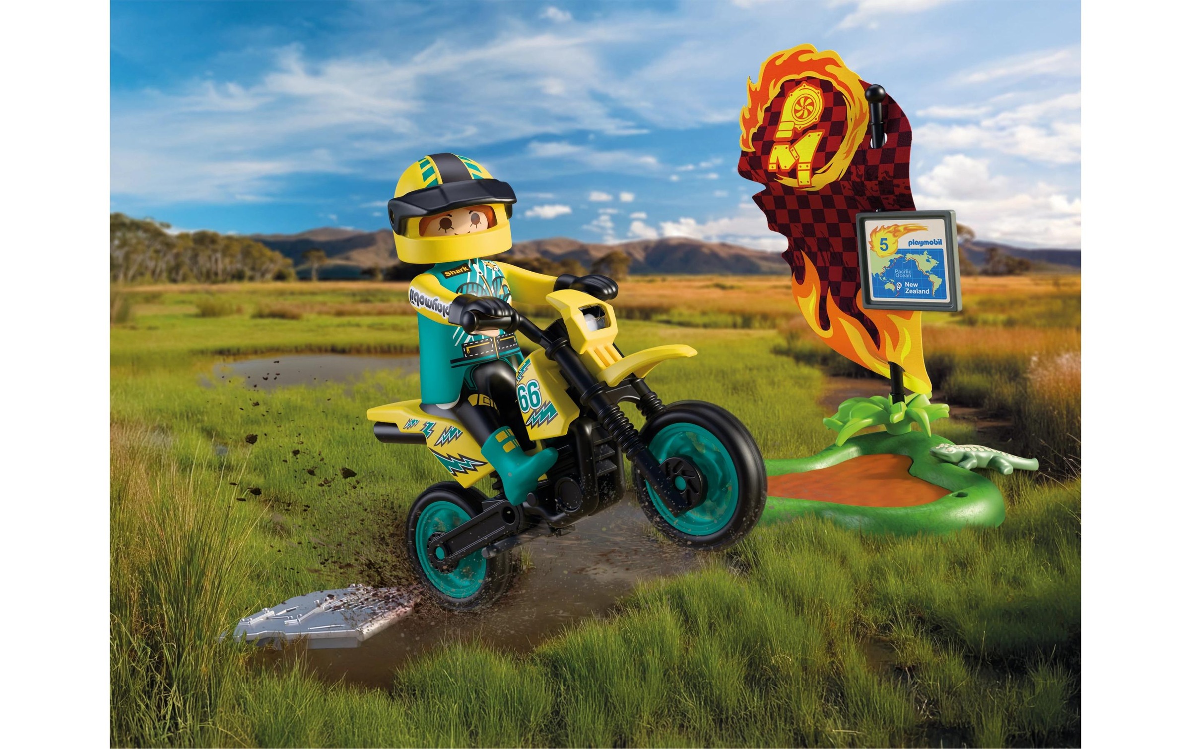 Playmobil® Jeu de construction »Offroad Motorrad (72065), City Action« Made in Europe