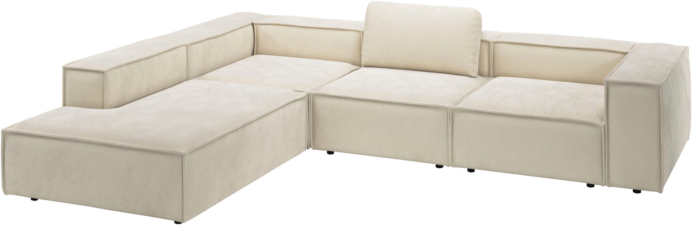Home affaire Ecksofa »Watertown moderne L-Form« Breite 311 cm