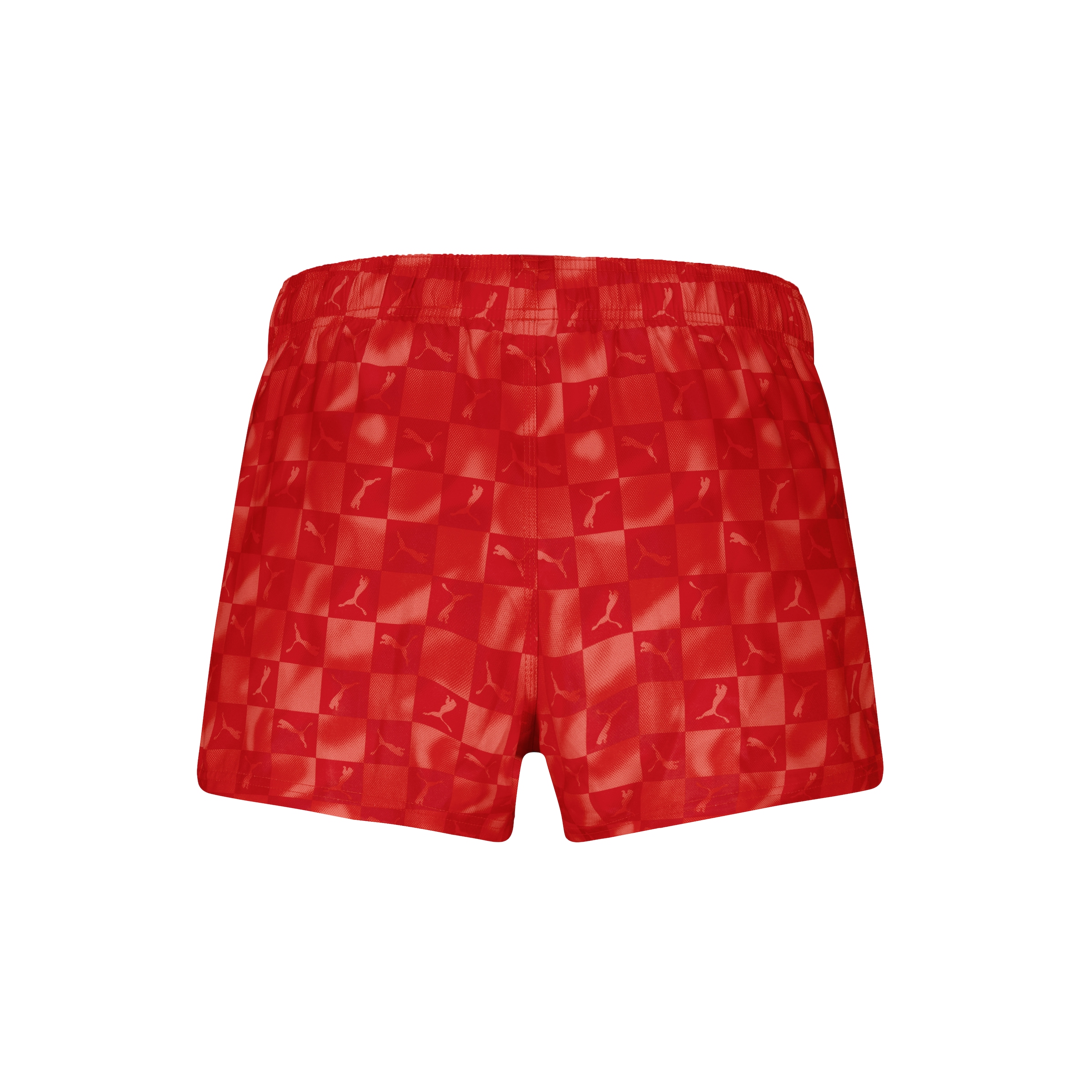 PUMA Short de bain »PUMA SWIM MEN PRINTED CAT SHORT SHORTS« mit Gummizug und seitlichen Taschen