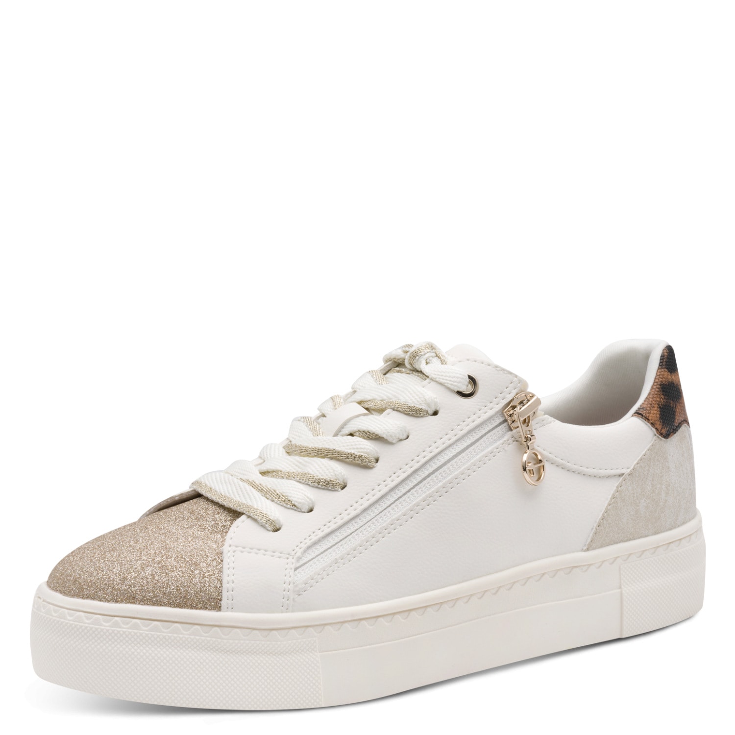 Image of Tamaris Plateausneaker, Schnürschuh, Halbschuh, Freizeitschuh in veganer Verarbeitung