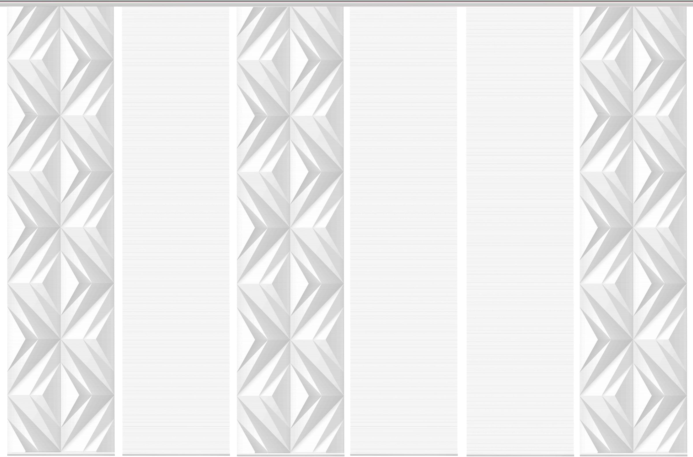 Vision S Rideau coulissant »FRESKO« Support de panneau 1 cuis tlg. DIGITALDRUCK