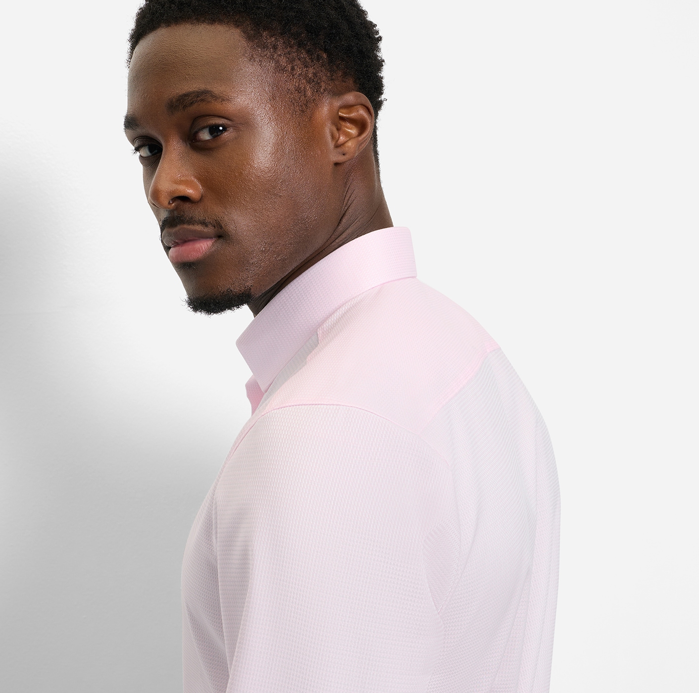 OLYMP Chemise à manches longues »Level Five« Under-Button-down-Kragen, Businesshemd, body fit, fein strukturiert