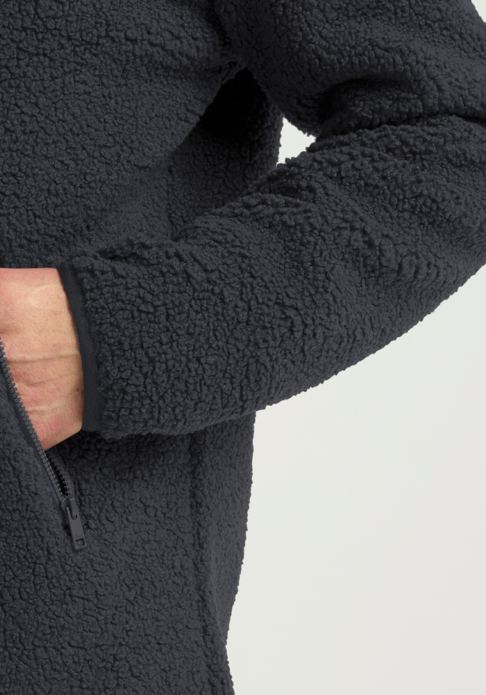 Jack Wolfskin Manteau fonctionnel »HIGH CURL COAT W« pour la randonnée et trekking, style sportif, en polyester, coupe-vent
