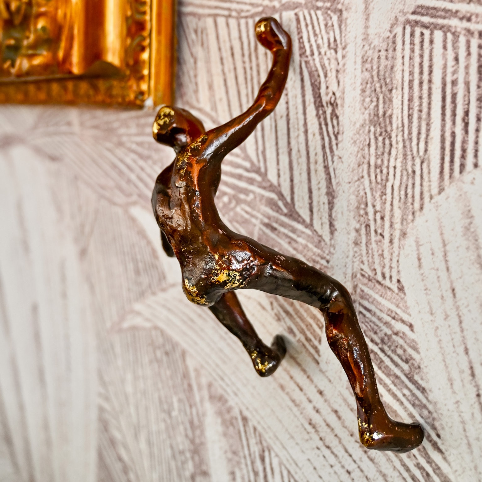 Kare Design Wanddekoobjekt »Wandschmuck Climber 14x23cm«