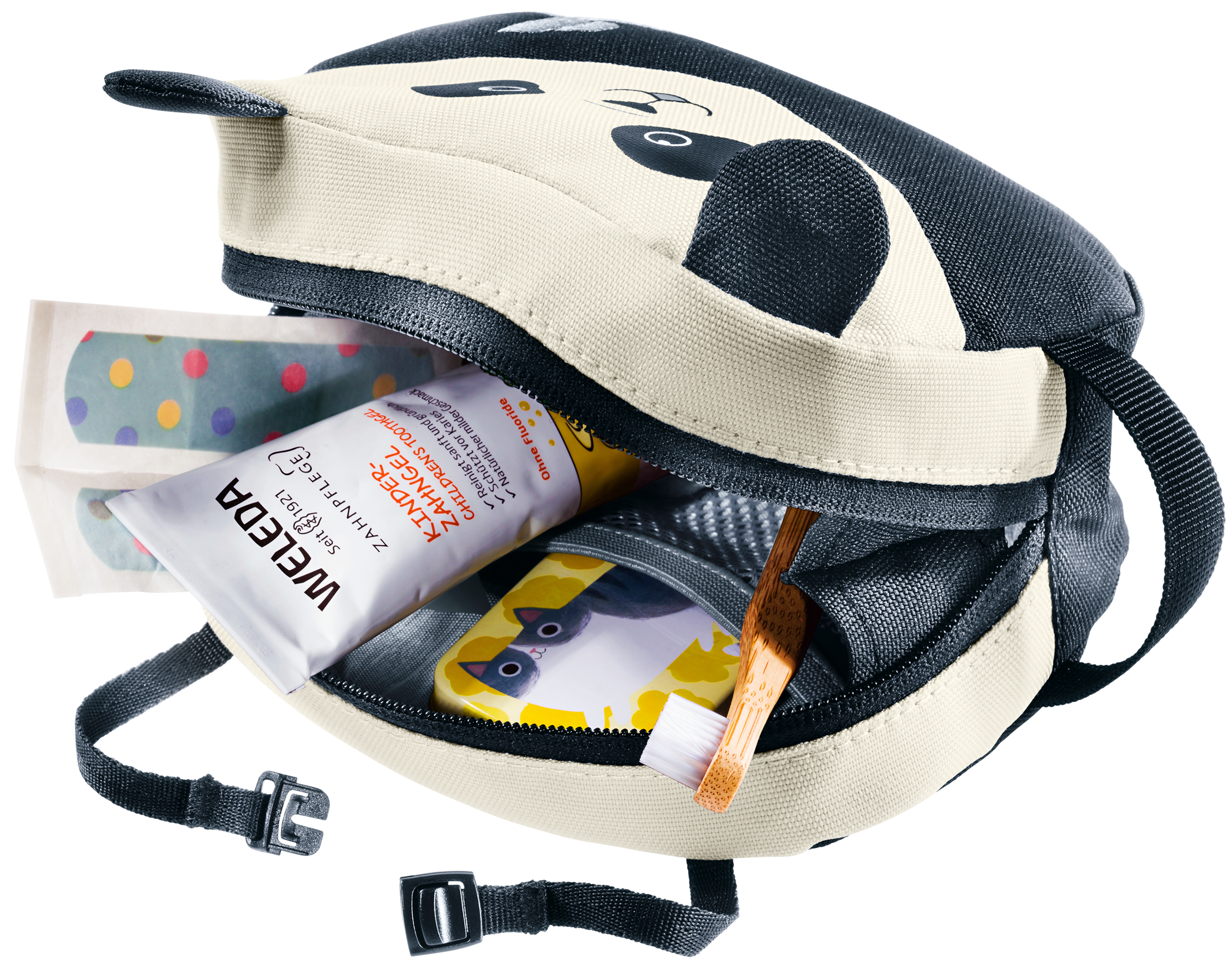 deuter Nécessaire de toilette »WASH BAG KIDS« aus robustem Polyester, mit praktischem Griff, sportlicher Stil