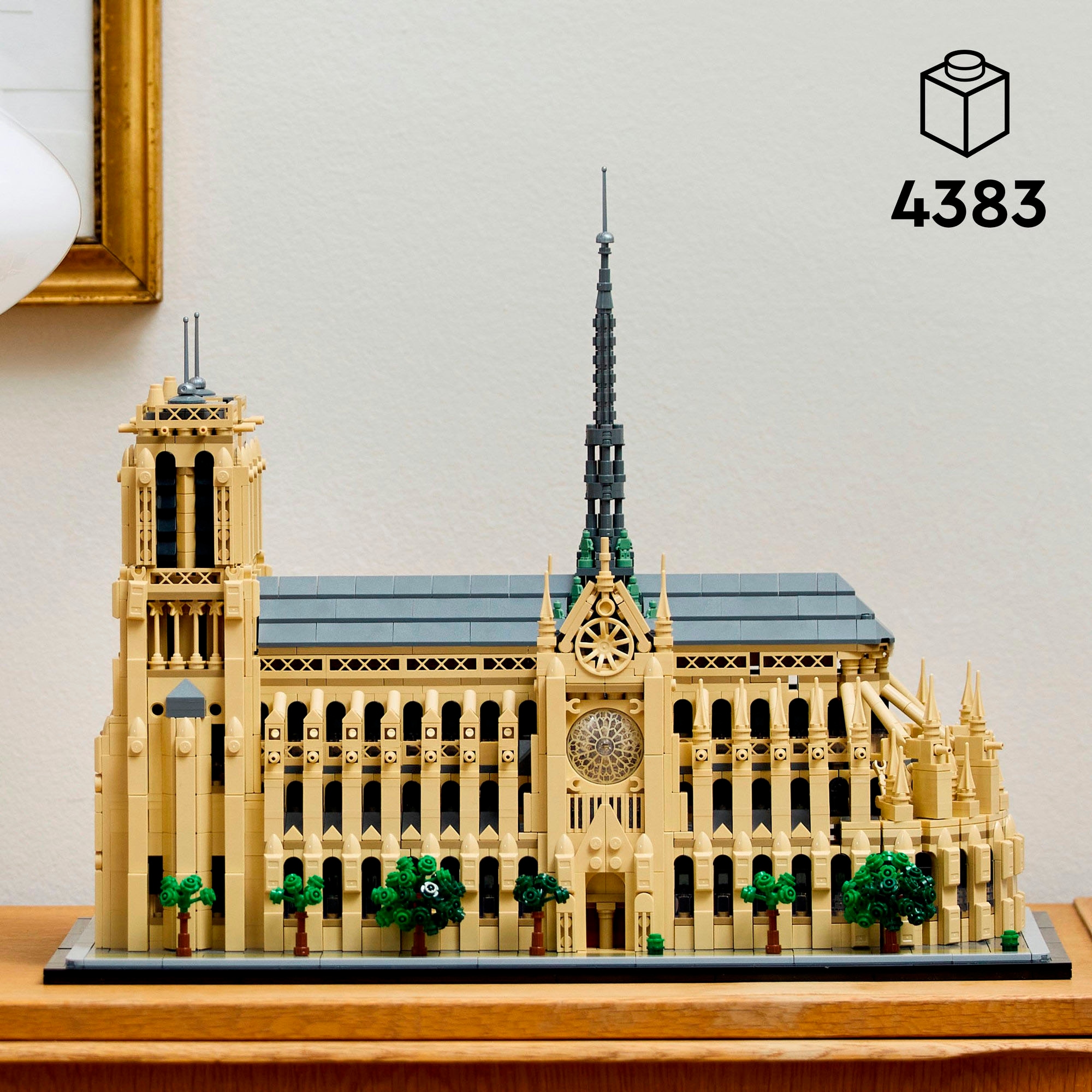 LEGO® Pions de construction »Notre-Dame de Paris (21061), LEGO Architecture« Made in Europe