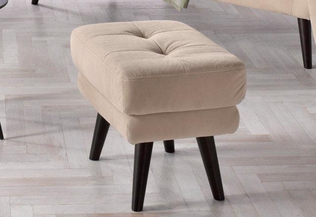 Image of andas Hocker »Hemmink«, mit Knopfheftung bei Ackermann Versand Schweiz