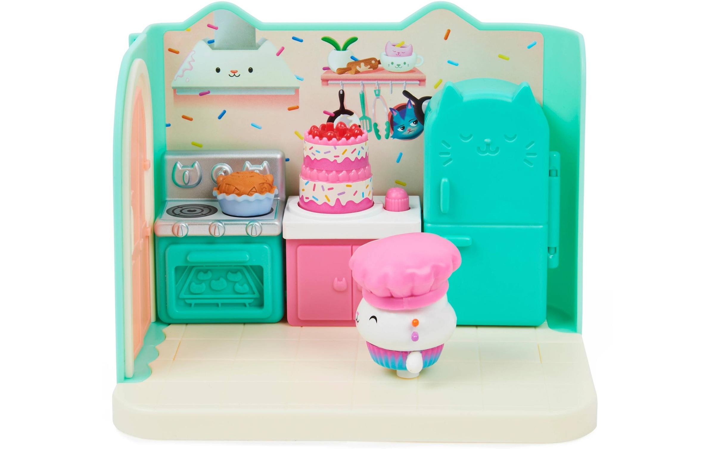 Spielwelt »Spinmaster Gabby's Dollhouse Cakey's Küche Deluxe Rooms«