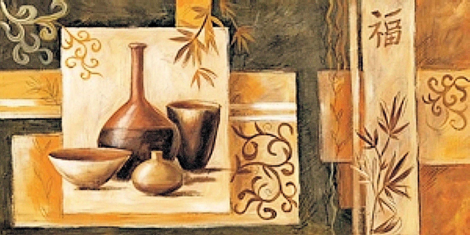 Image of DELAVITA Kunstdruck »Vasen Collage«, (1 St.) bei Ackermann Versand Schweiz