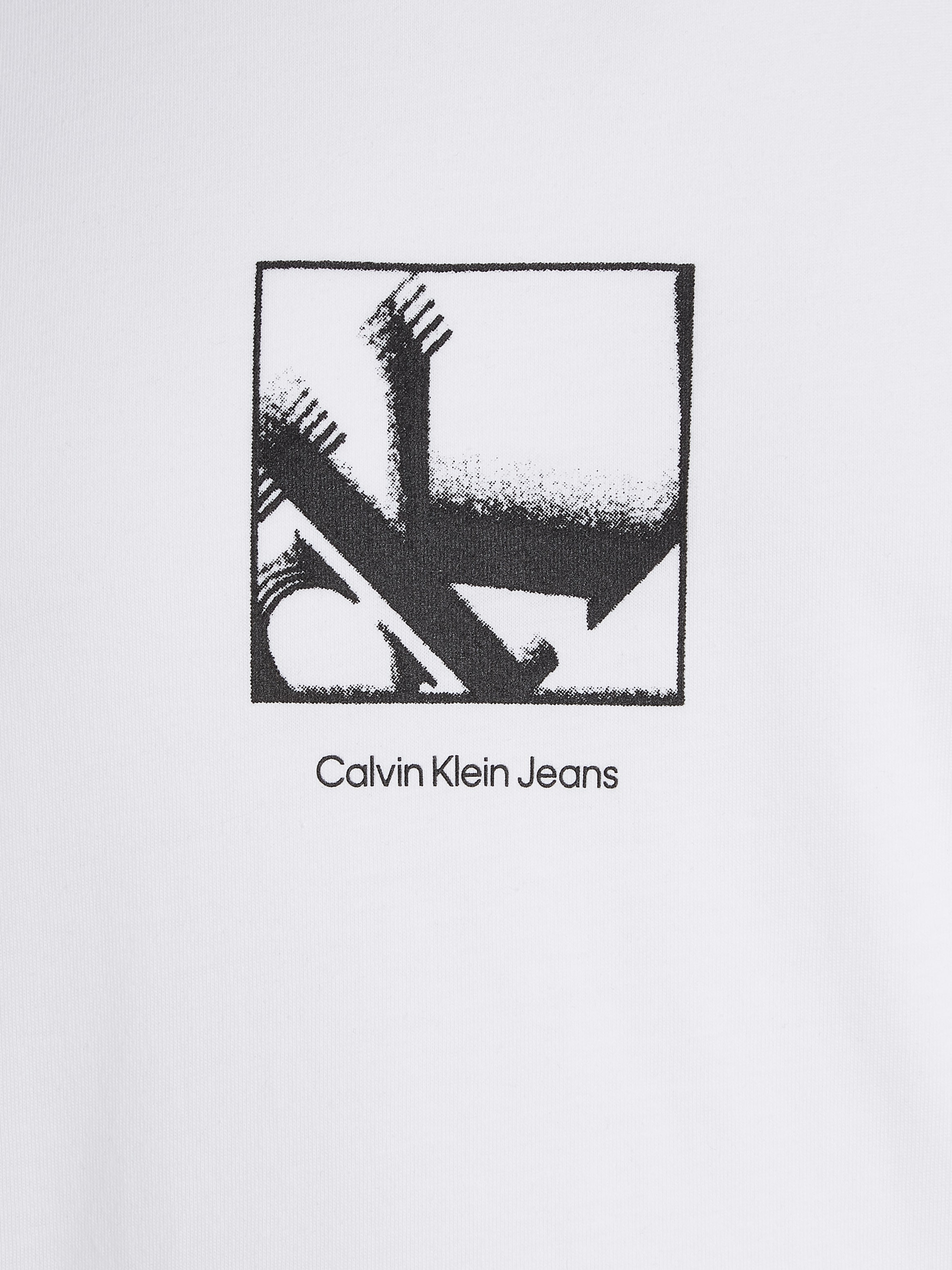 Calvin Klein Jeans T-Shirt »GRID BOX TEE«, mit Logoprägung