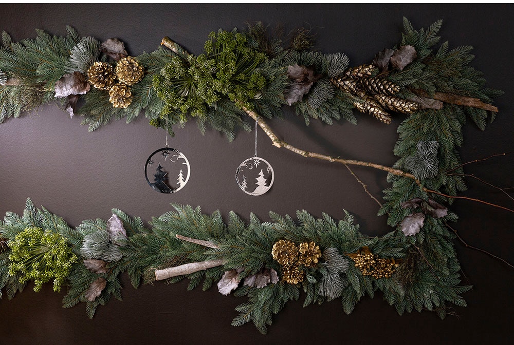 Fink Décorations d'arbres »Dekohänger, Baum NEVO« Décoration de Noël, décoration de fenêtre pour Noël
