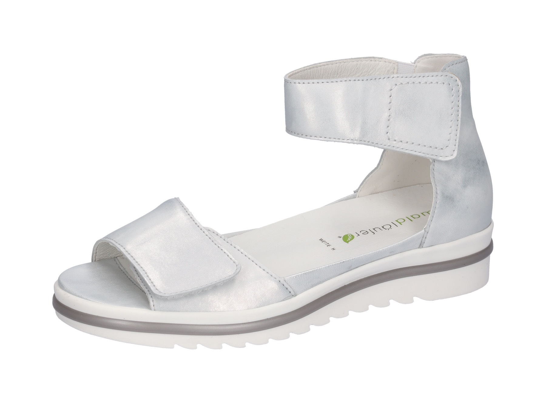 Image of Waldläufer Sandale "HAKURA", Sommerschuh, Sandalette, Keilabsatz, in Komfortweite H (= sehr weit)