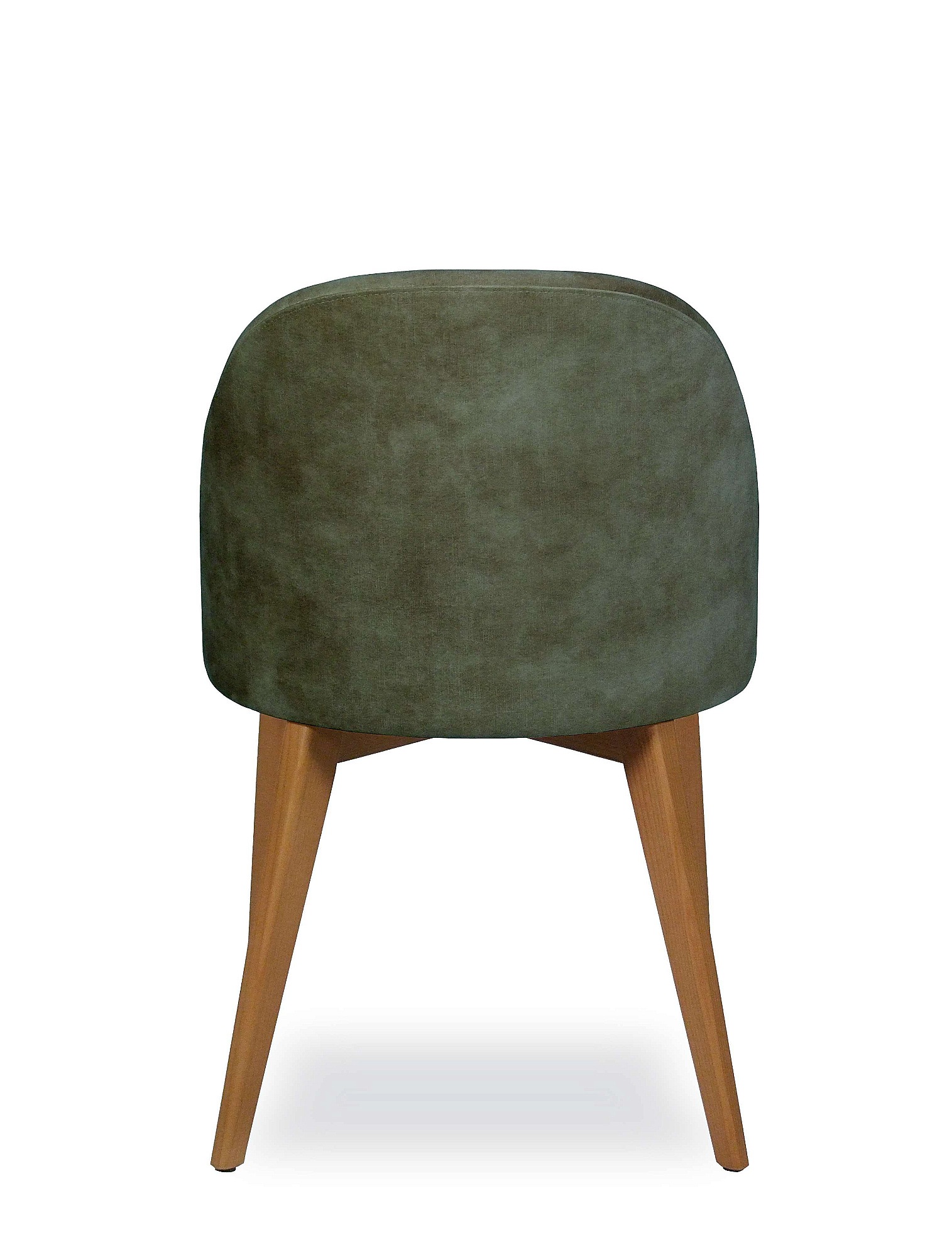 Home affaire Chaise à 4 pieds »NUVOLA Stuhl,Armstuhl,Made in Italy,Massivholz,Samt,24 Farbvarianten« () 1 cuisChaise de salle à manger, velours déperlant avec effet nuage