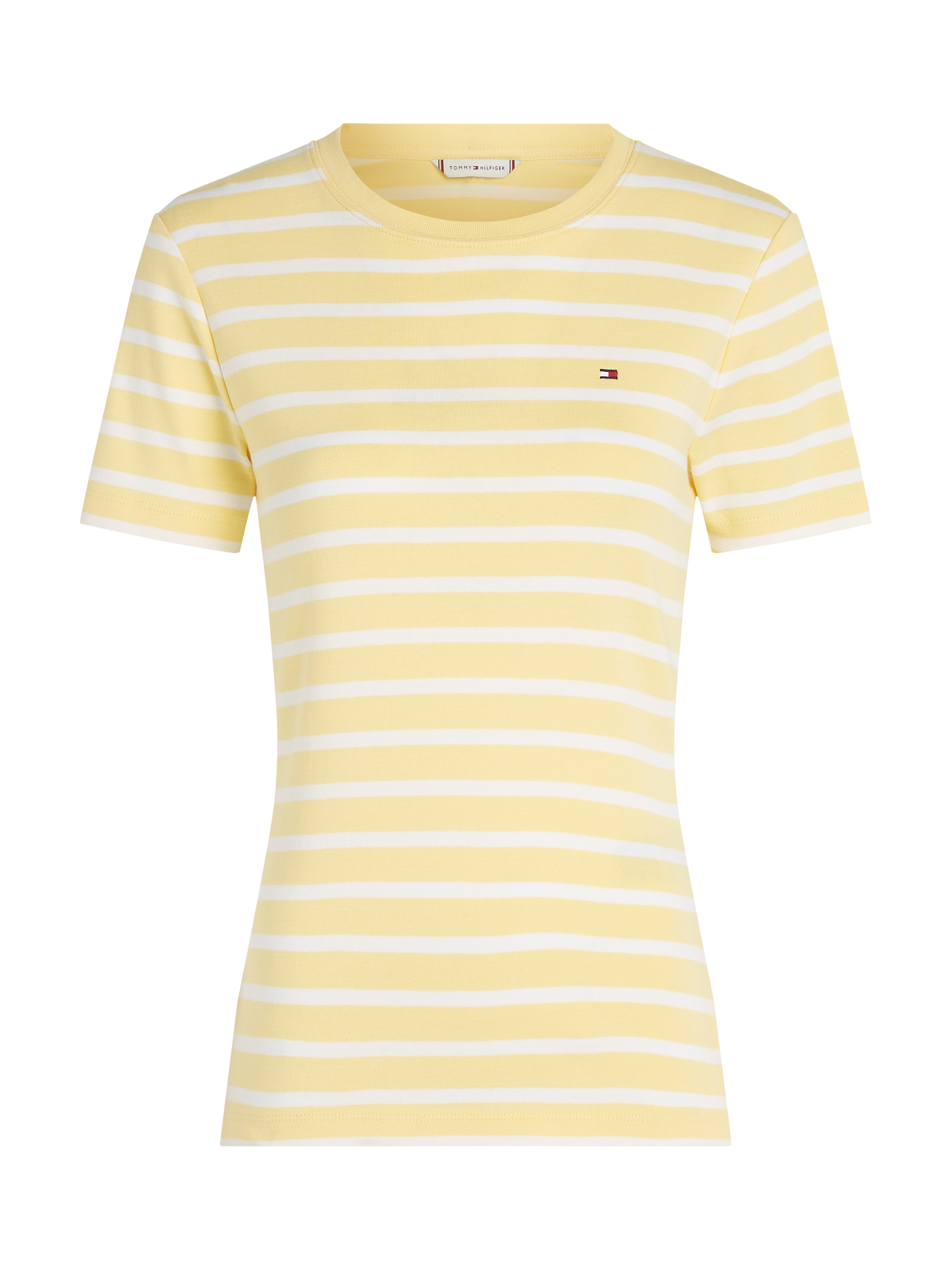 Tommy Hilfiger T-Shirt »SLIM CODY C-NK SS«, mit Logostickerei