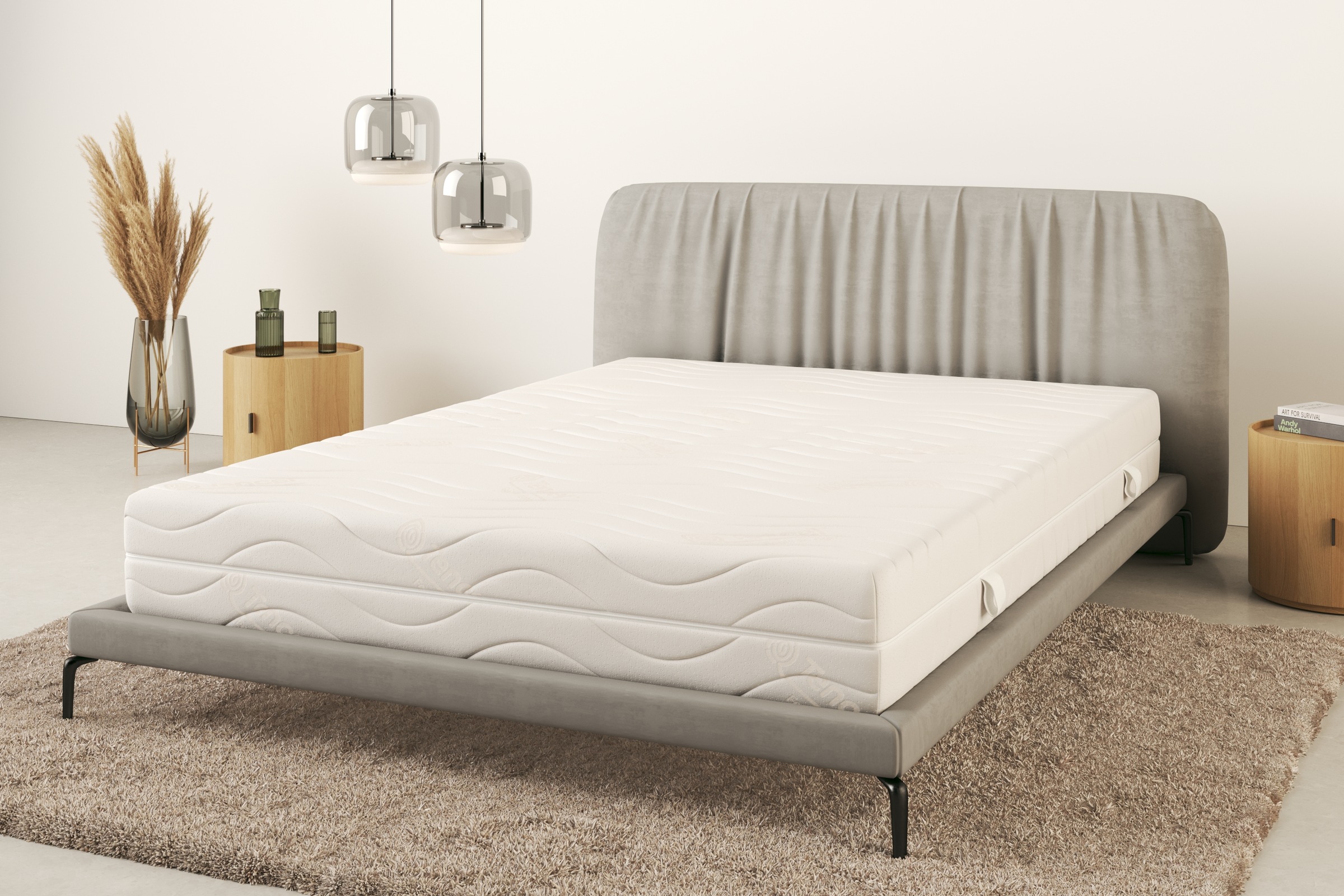 OTTO home Komfortschaummatratze "Essentials XXL, 7 Zonen Matratze 90x200, 140x200 cm & weitere Größen" 26 cm hoch Raumgewicht: 28 kg/m³ 1 Stk. tlg. XXL Höhe, flexibler HG bis 140 kg, ergonomisch, atmungsaktiv