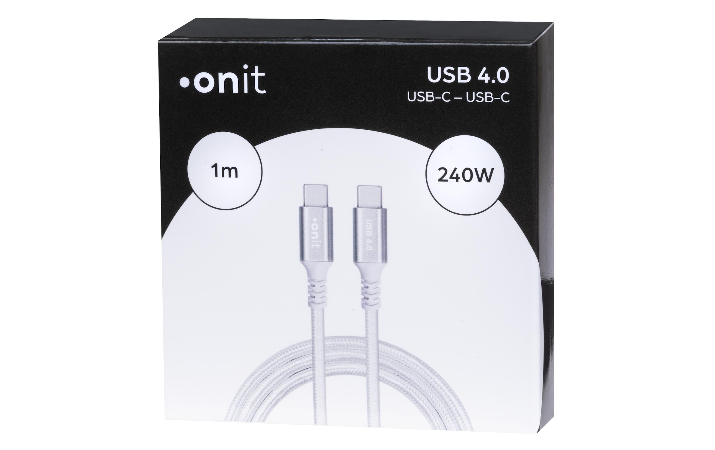 onit USB-Kabel »Premium USB C - USB C 1 m«, 100 cm