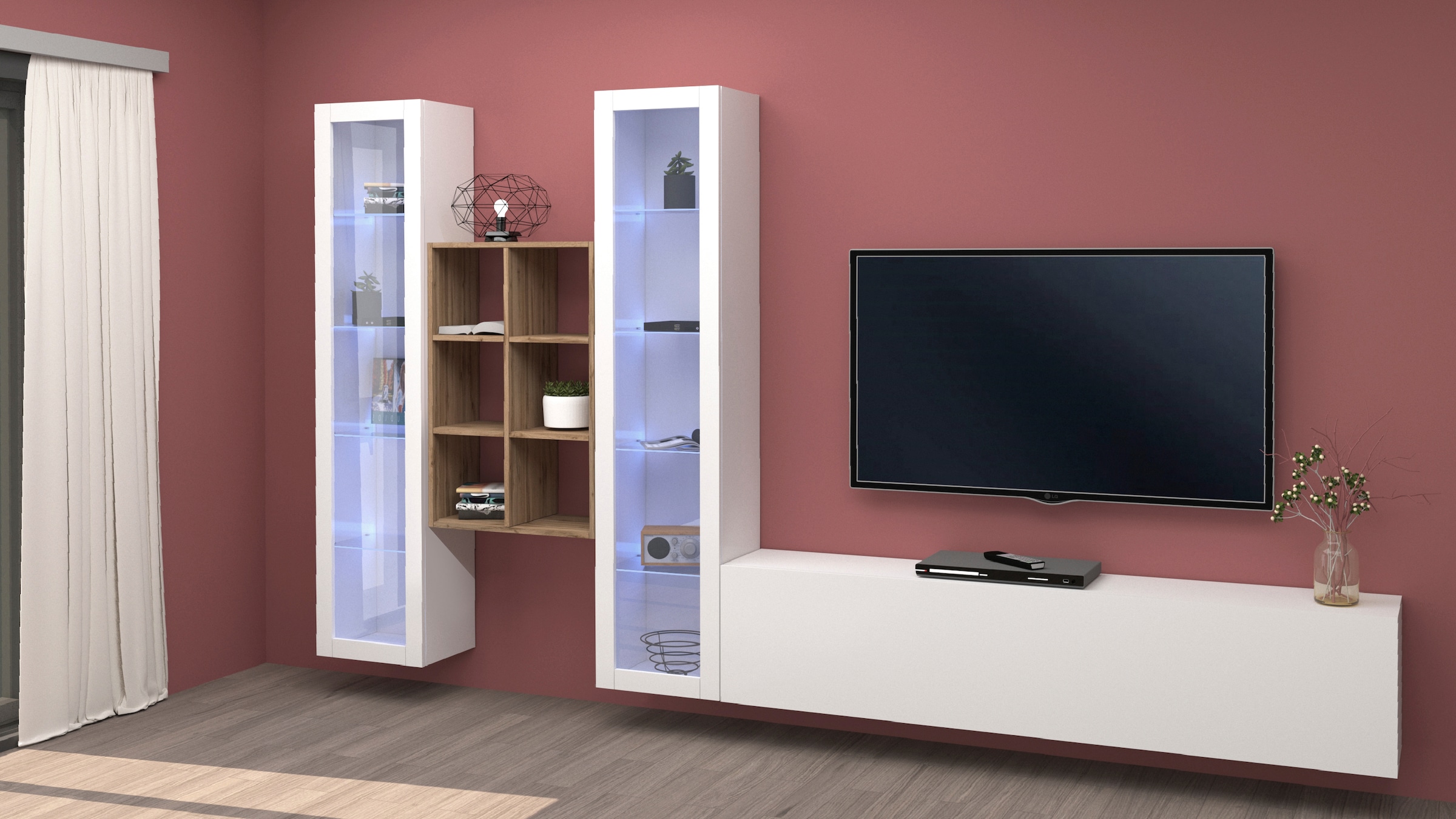 Home affaire Wohnwand »Maruska« 1 Stk. tlg.