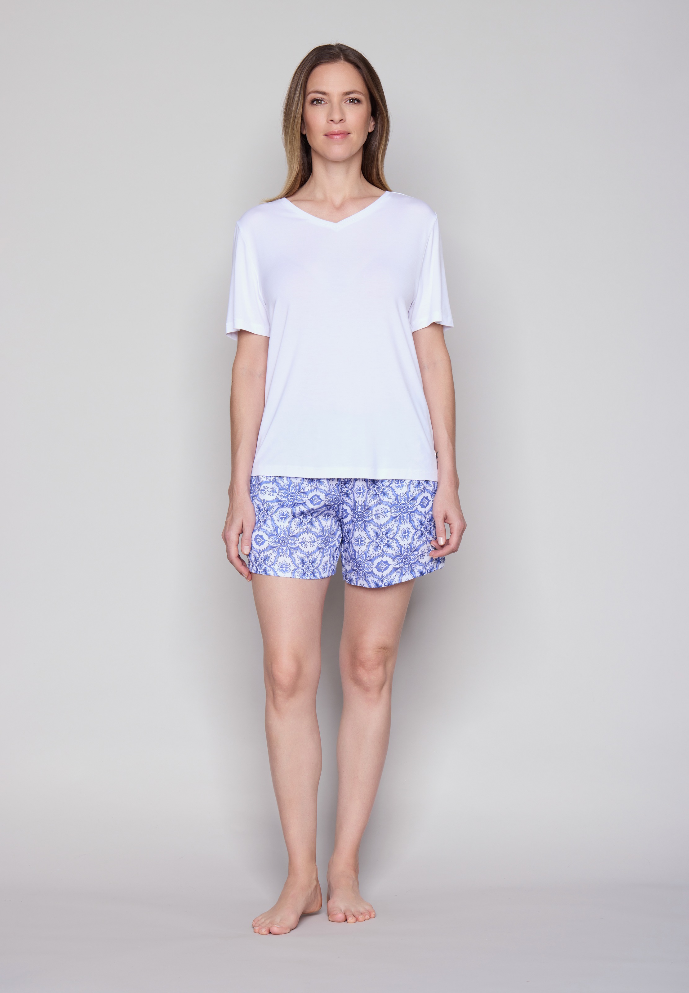 Image of JOOP Shorts "Allure" mit Allover-Print und seitlichen Taschen