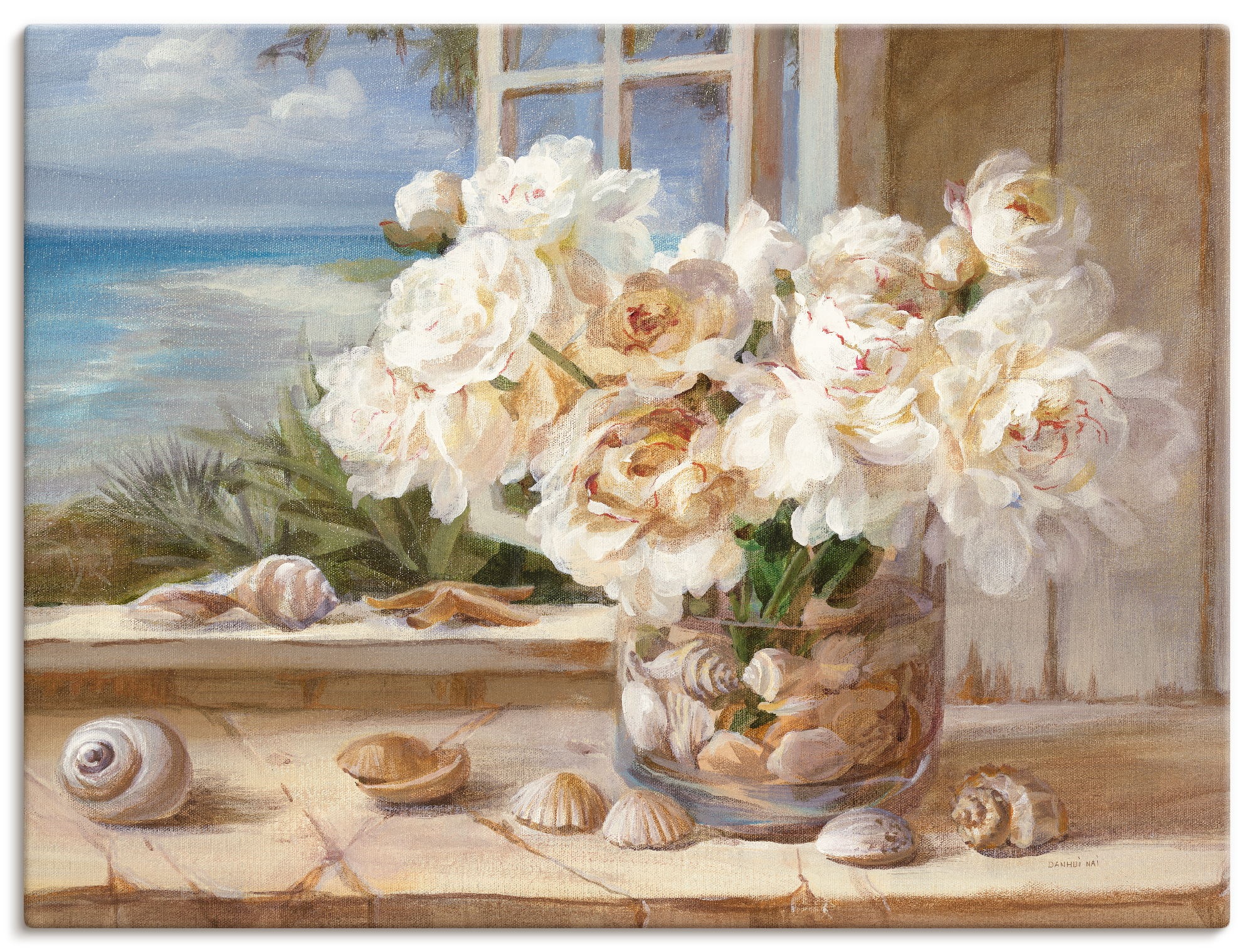 Image of Artland Wandbild »Am See«, Arrangements, (1 St.), in vielen Grössen & Produktarten -Leinwandbild, Poster, Wandaufkleber / Wandtattoo auch für Badezimmer geeignet bei Ackermann Versand Schweiz