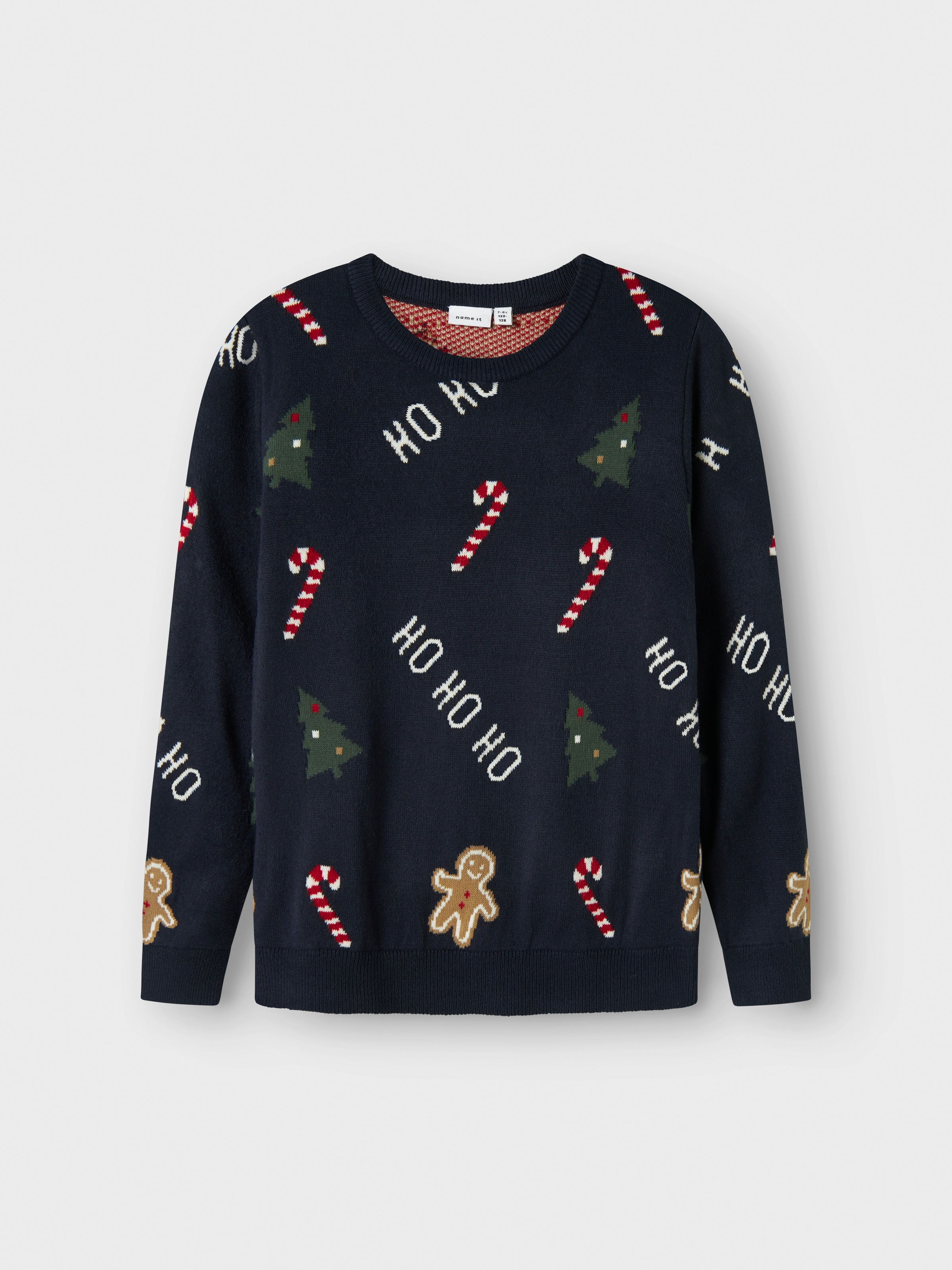 Image of Name It Weihnachtspullover "NKNRASKO LS KNIT BOX"