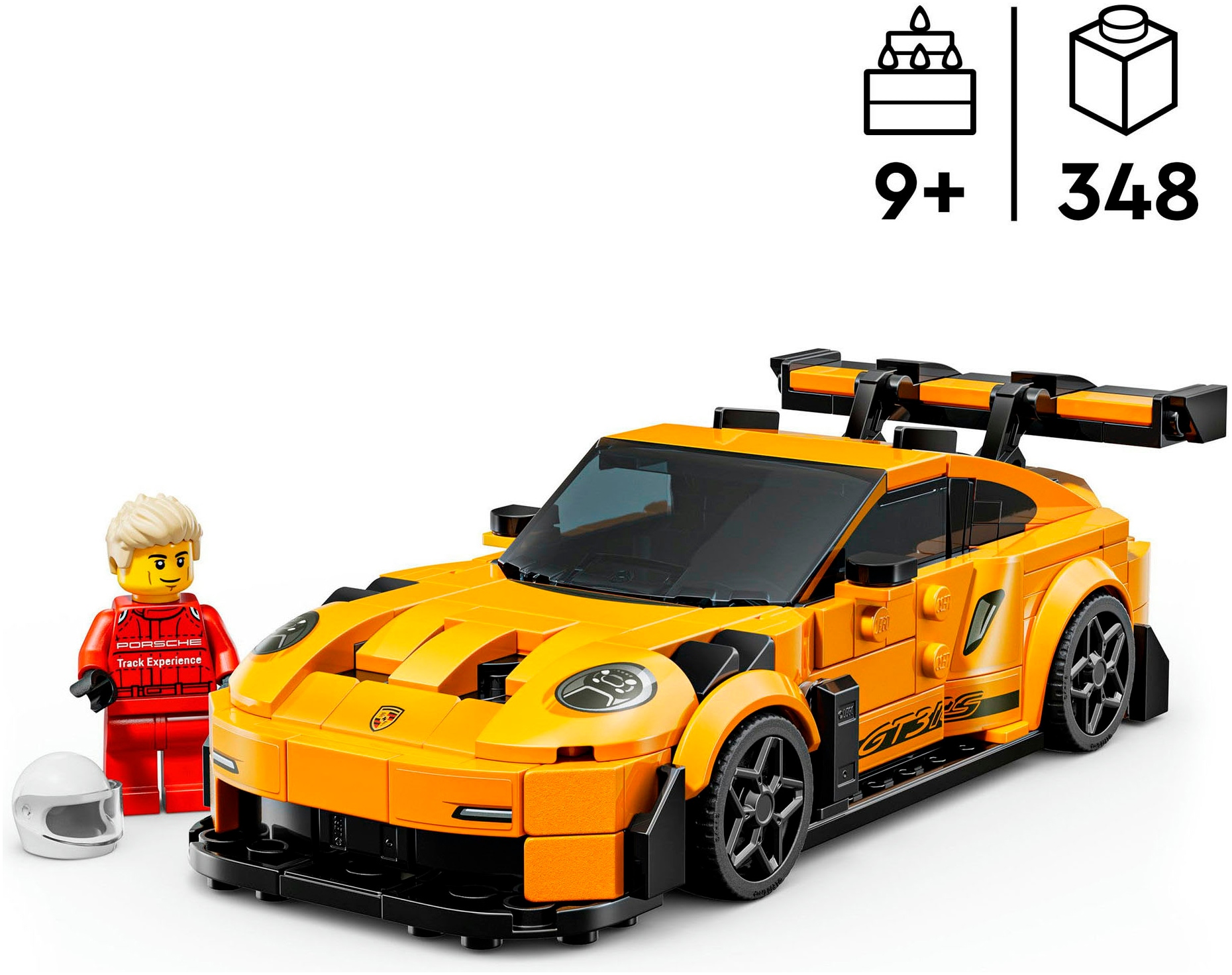 LEGO® Pions de construction »Porsche 911 GT3 RS Supersportwagen (77239), LEGO Speed Champions« Made in Europe