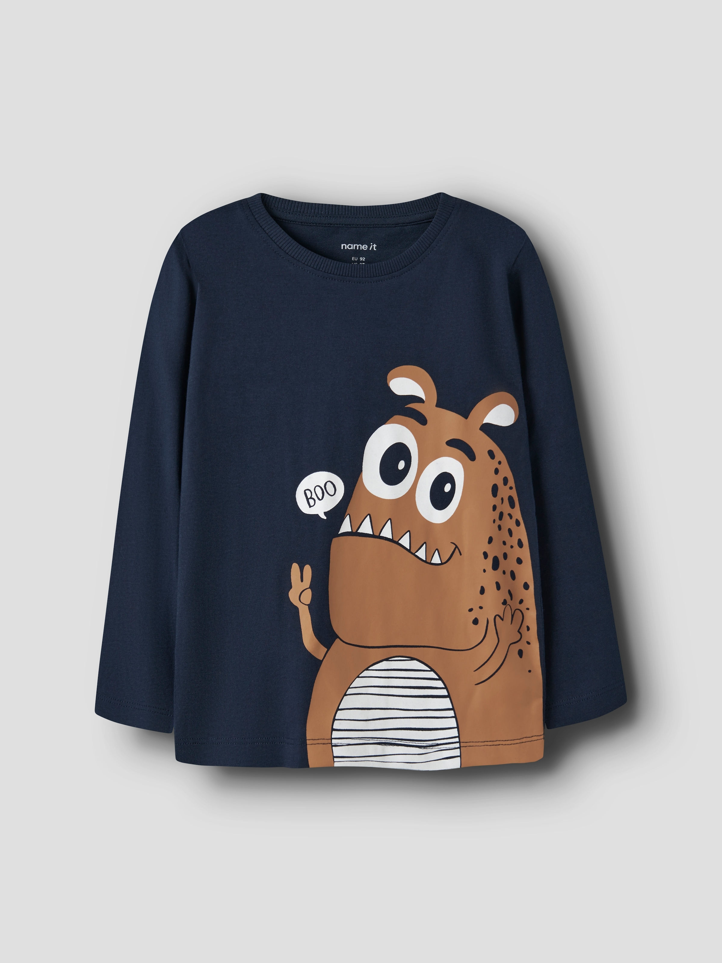 Name It T-shirt à manches longues »NMMNIKO 3P LS TOP« Paquet, 3 coton, coupe régulière