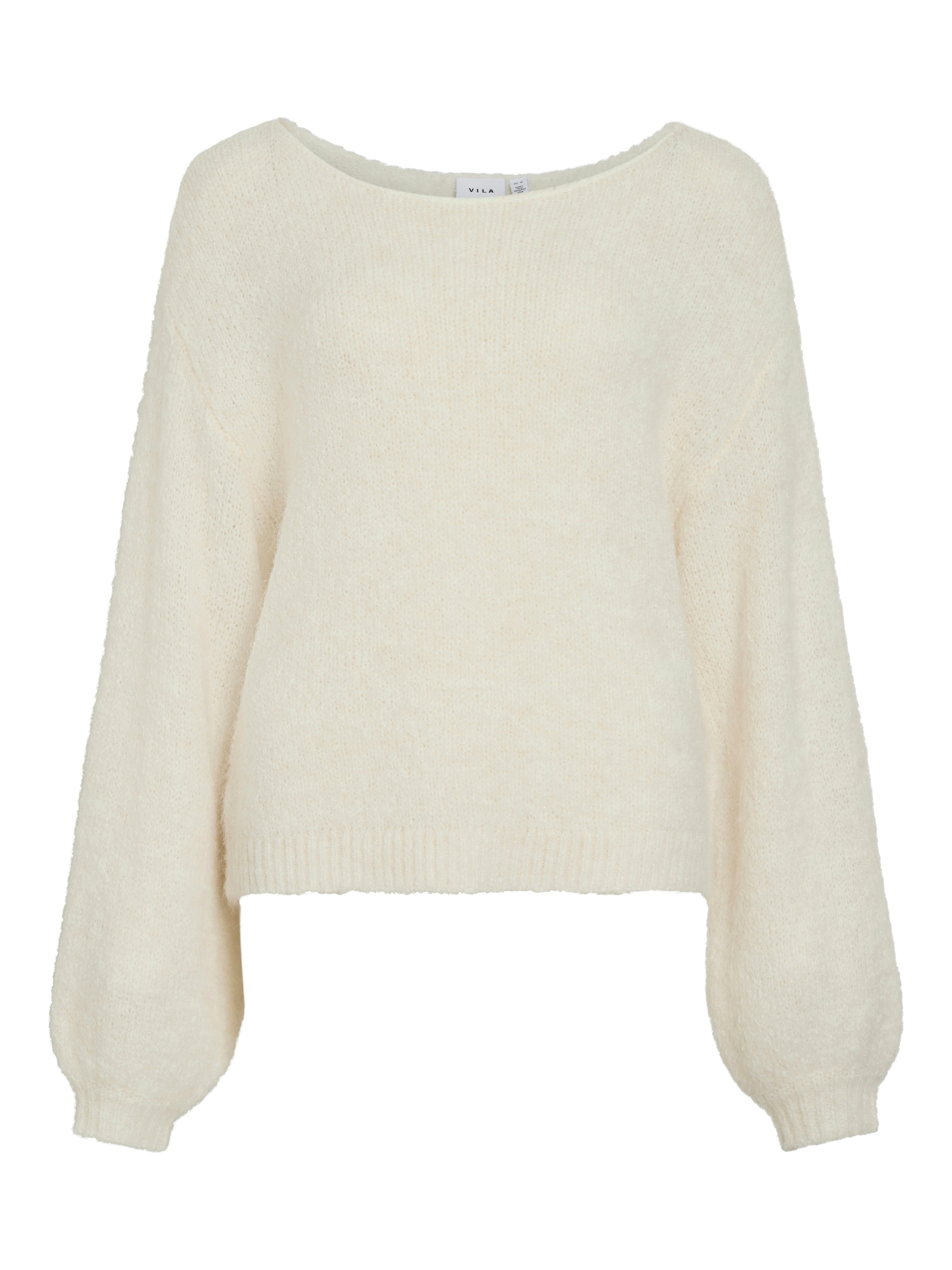 Vila Pull en tricot »VIMARLEY L/S KNIT PULLOVER- NOOS« mélange de matériaux, coupe régulière