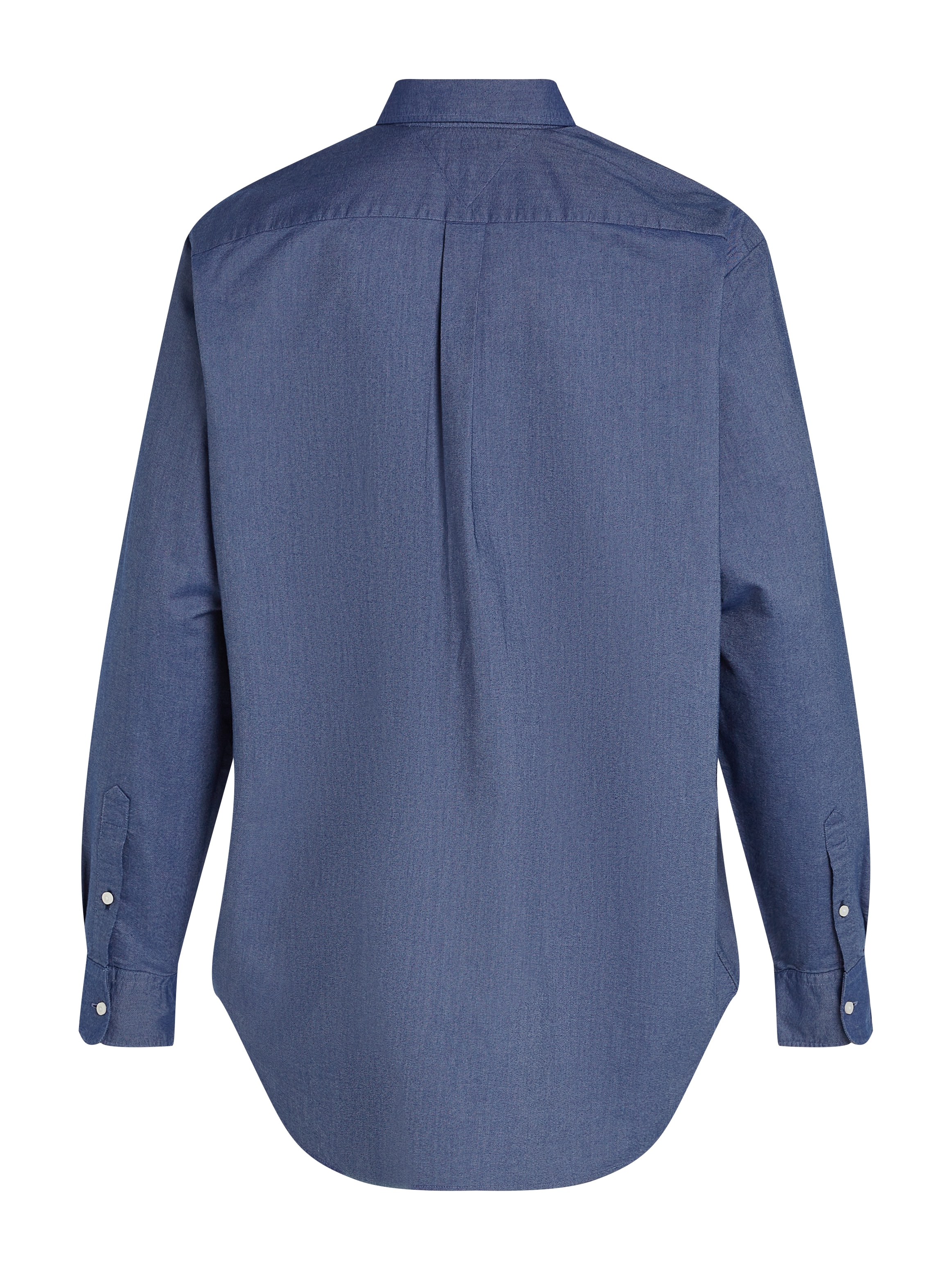 Tommy Hilfiger Big & Tall Langarmhemd »BT-SOLID HERITAGE OXFORD S-B«, in Grossen Grössen, Logostickerei