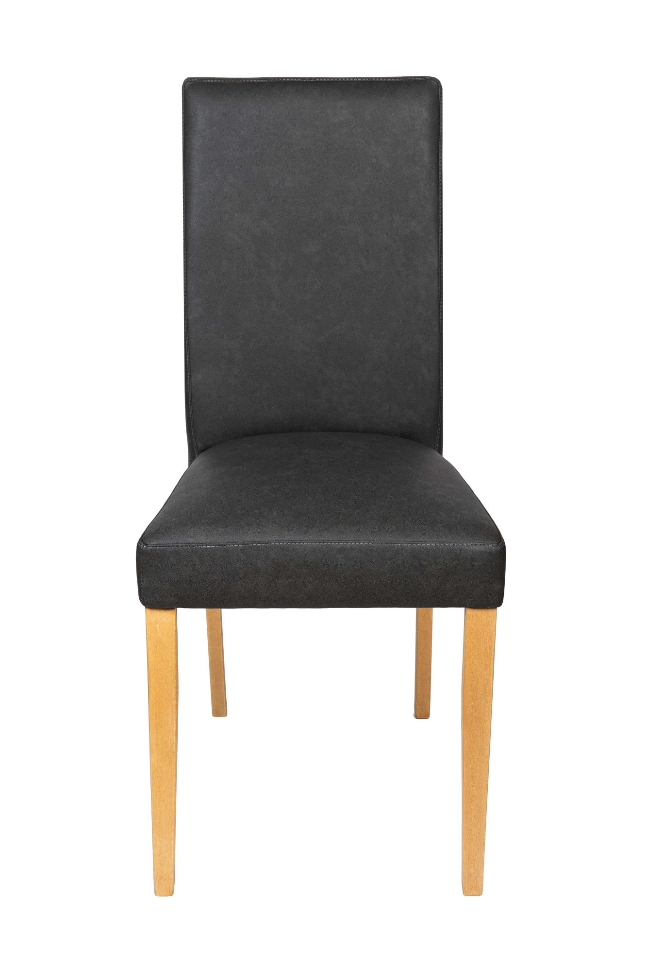 Home affaire Esszimmerstuhl »Evona Polsterstuhl, Küchenstuhl, 4-Fussstuhl« () 2 Stk.Kunstleder, 3 Farben, Massivholzbeine, stabil, zeitlos