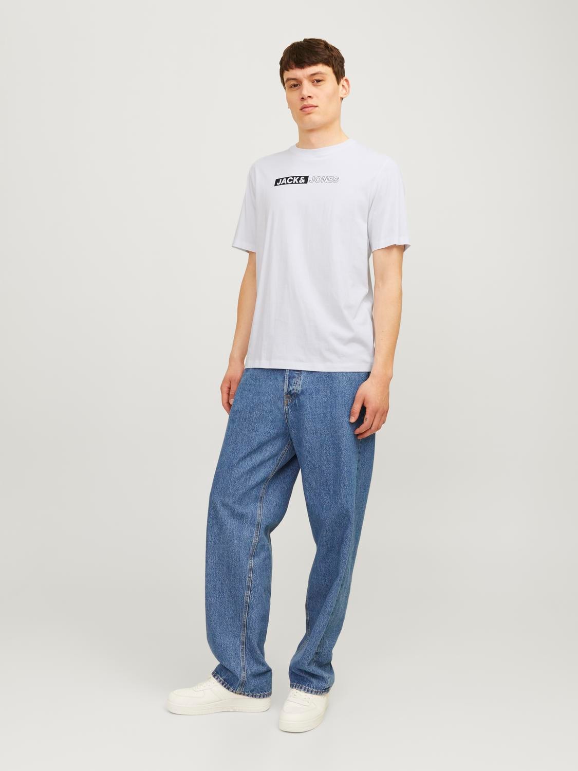 Jack & Jones Rundhalsshirt »JJECORP LOGO TEE PLAY SS O-NECK NOOS«