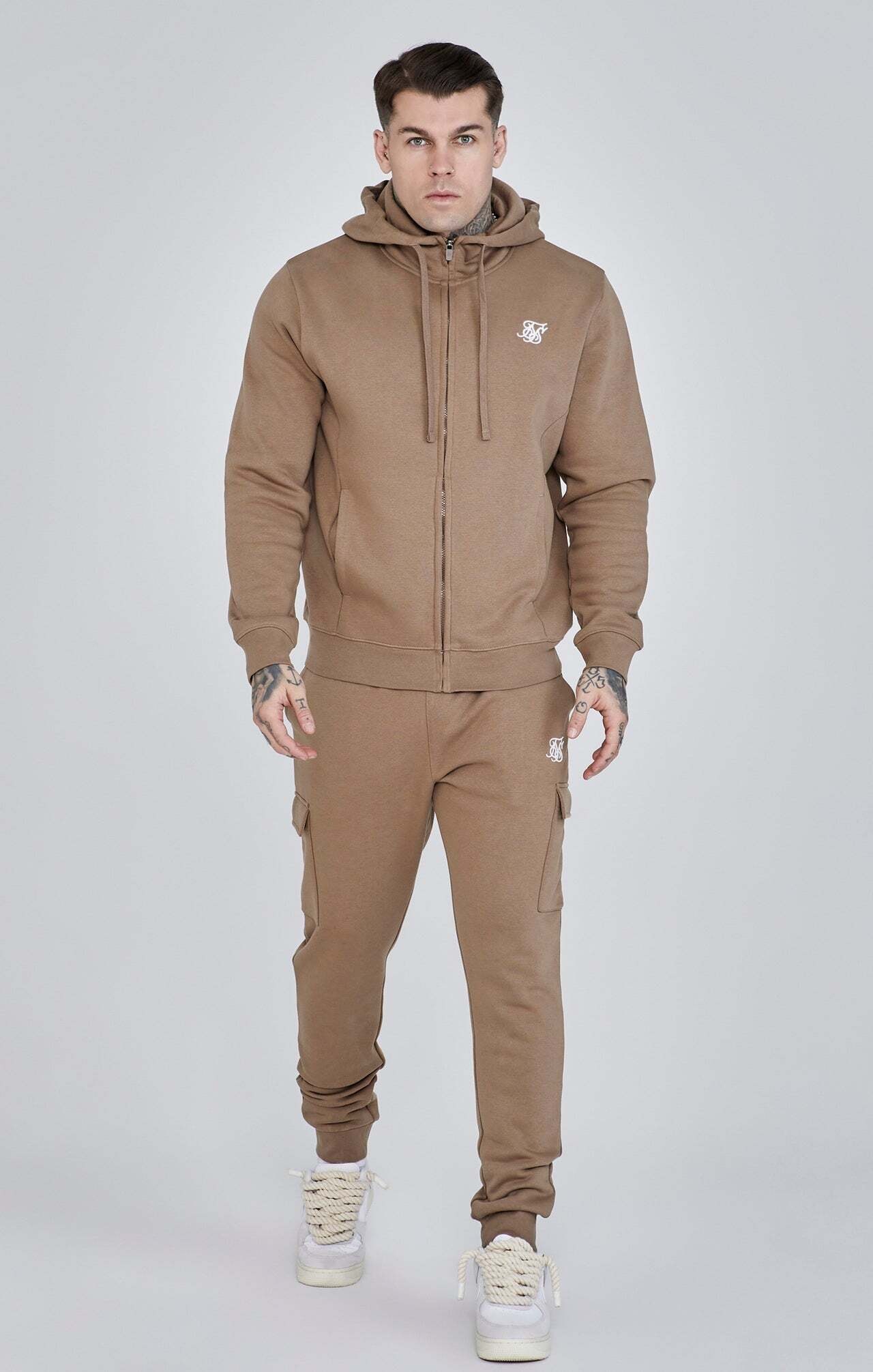 Siksilk Kapuzenpullover »Siksilk Sweatjacken Essentials Full Zip Hoodie«