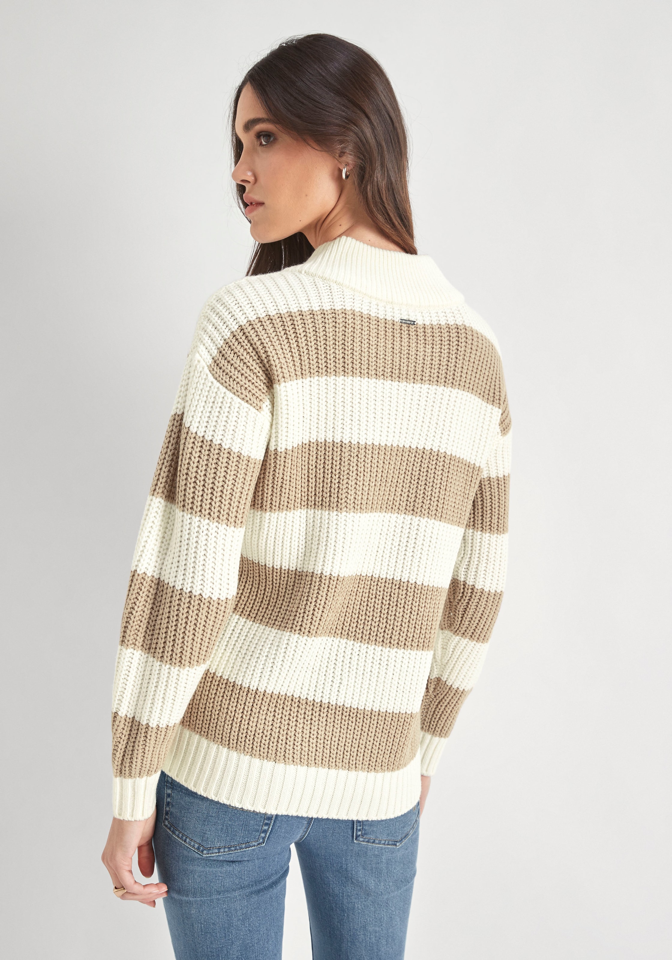 HECHTER PARIS Strickpullover, mit V-Ausschnitt