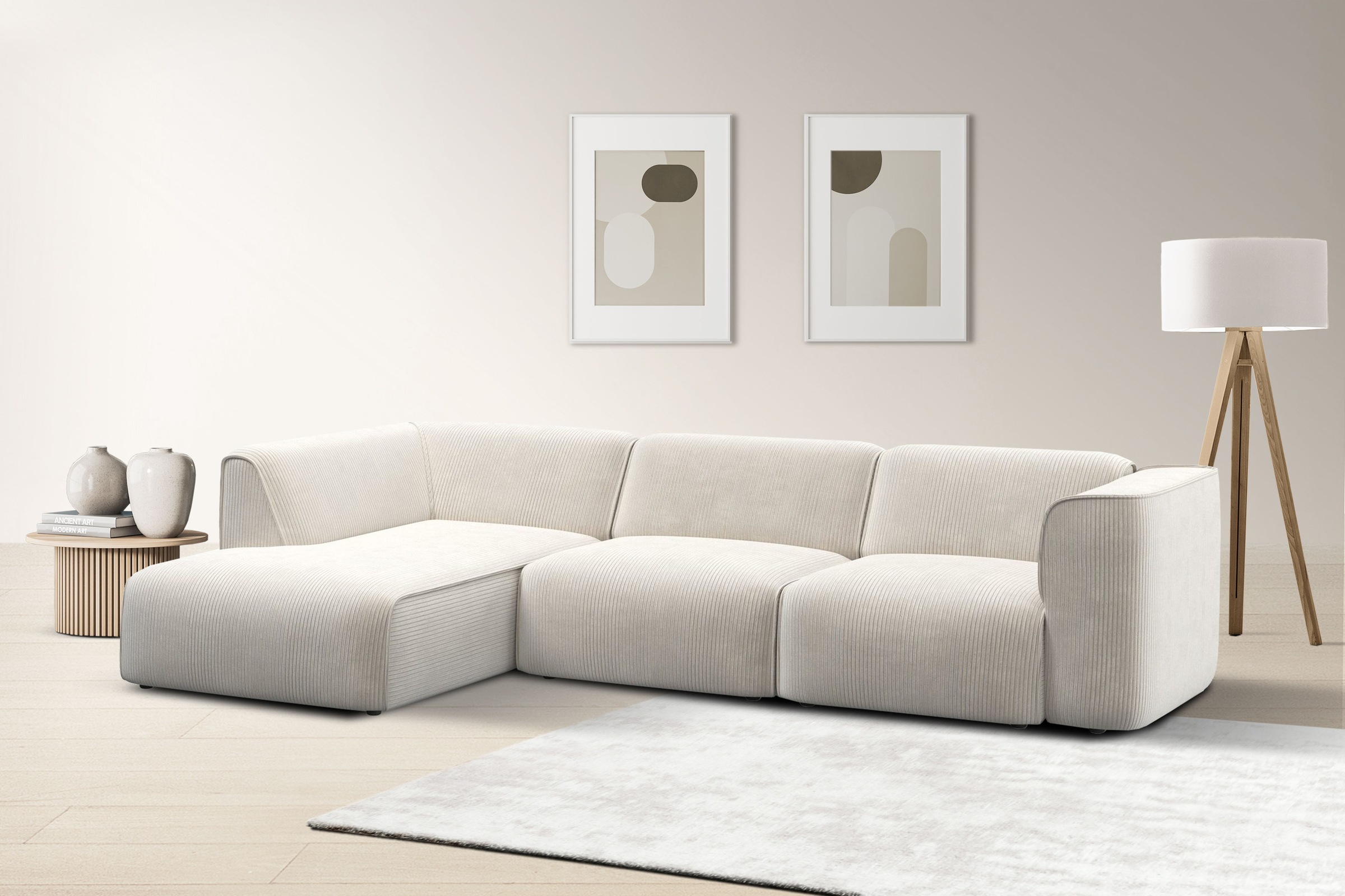 GOODproduct Canapé d'angle »Merid L-Form, B: 295 cm - OTTO. Verlässliche Qualität.« jederzeit durch Module erweiterbar