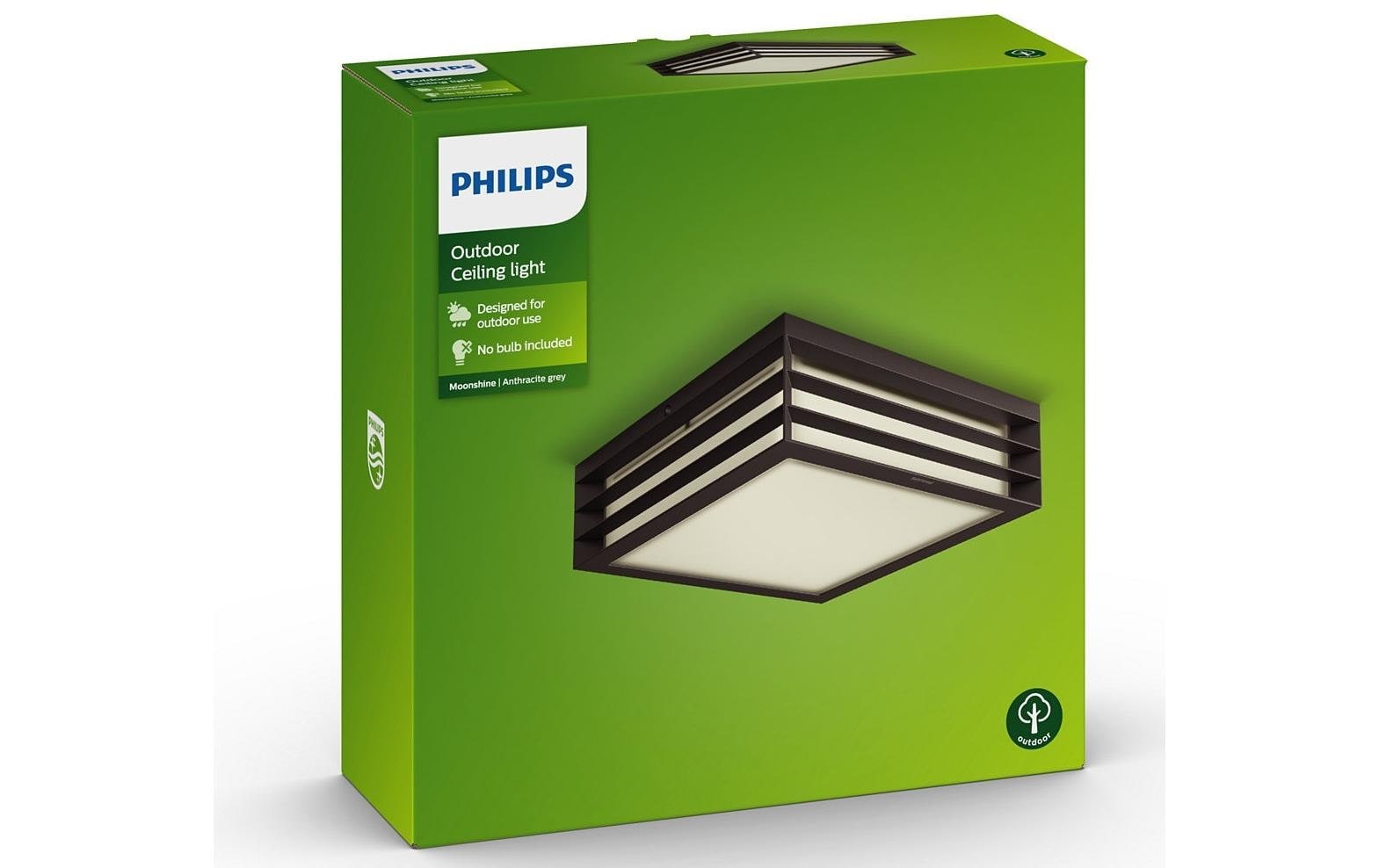 Philips Wandleuchte »Moonshine, 2 x«, 2 flammig, Leuchtmittel E27 | LED wechselbar