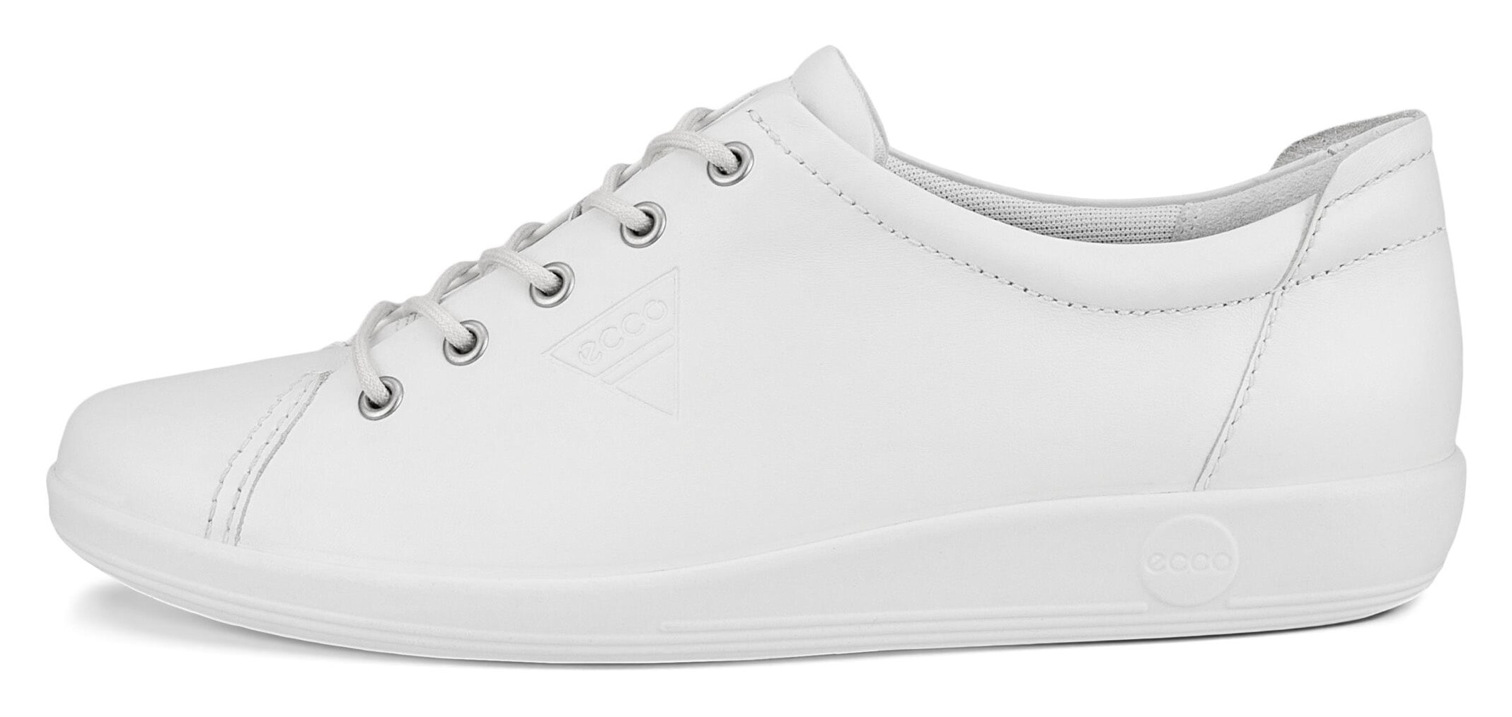 Ecco Sneaker »Soft 2.0«  , Freizeitschuh, Halbschuh, Schnürschuh mit Retro-Shilouette