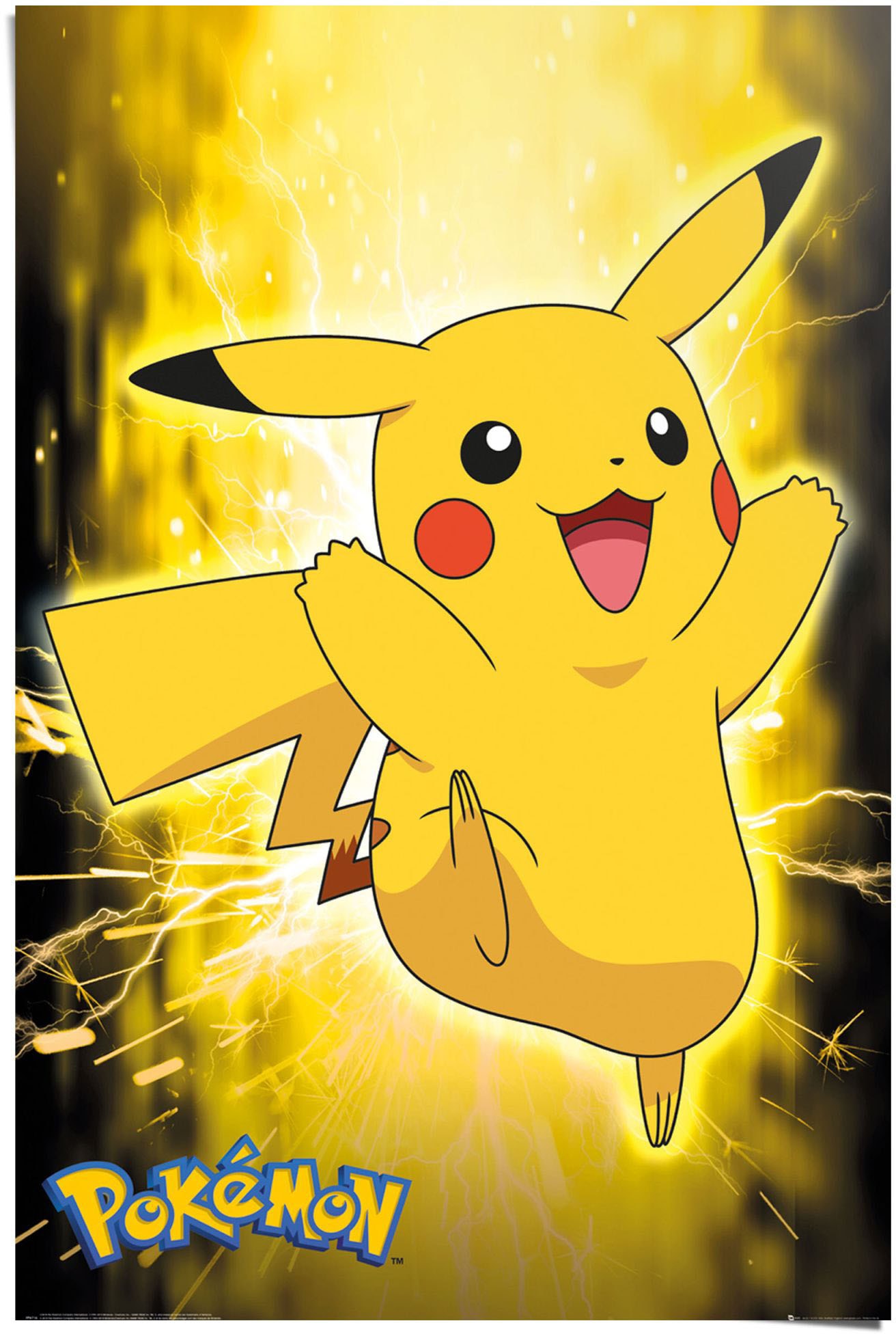 Image of Reinders Poster "Pickahu Pokémon" 1 Stk. tlg.