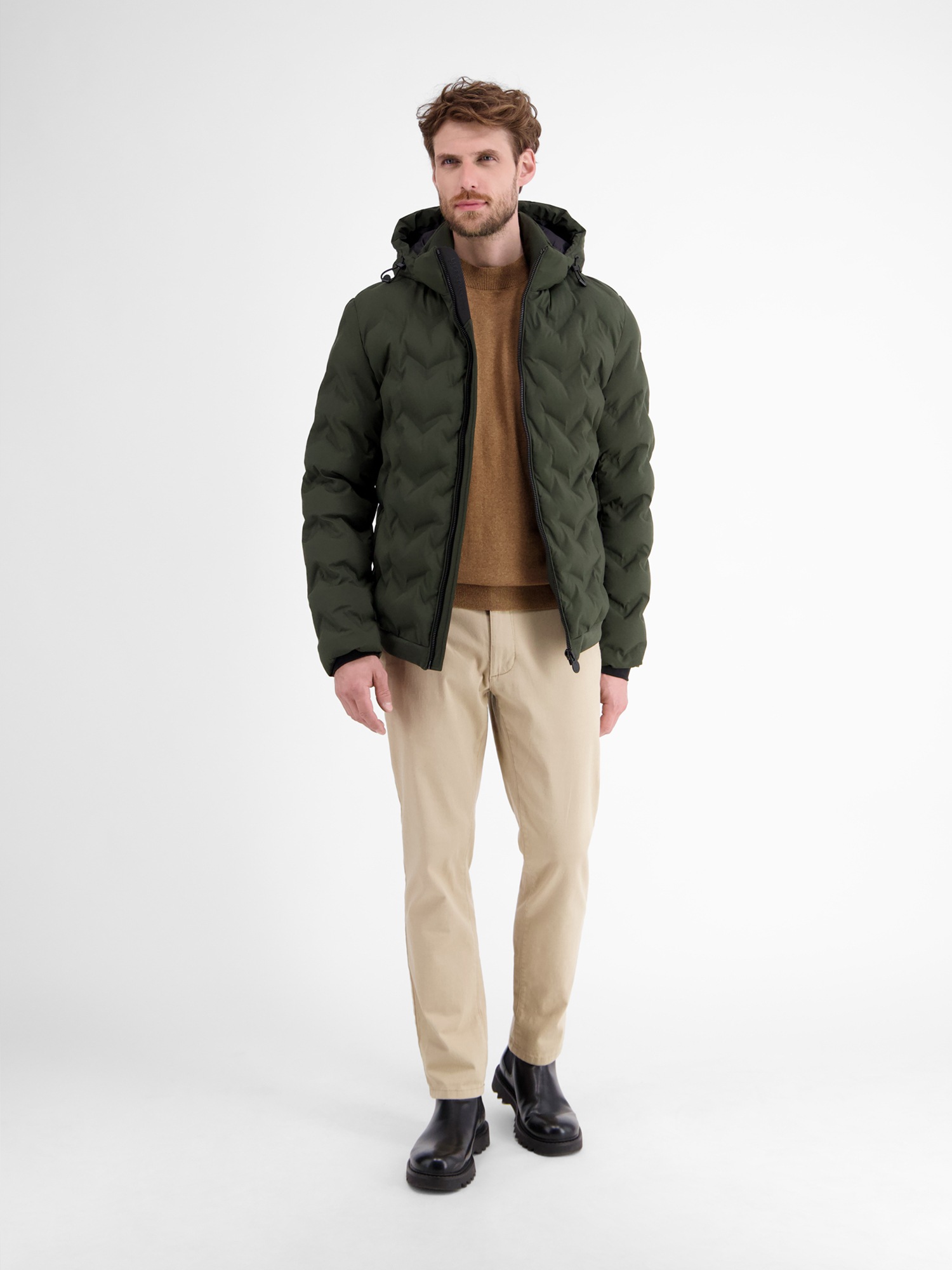 LERROS Strickpullover »Herren-Pullover mit Turtleneck«